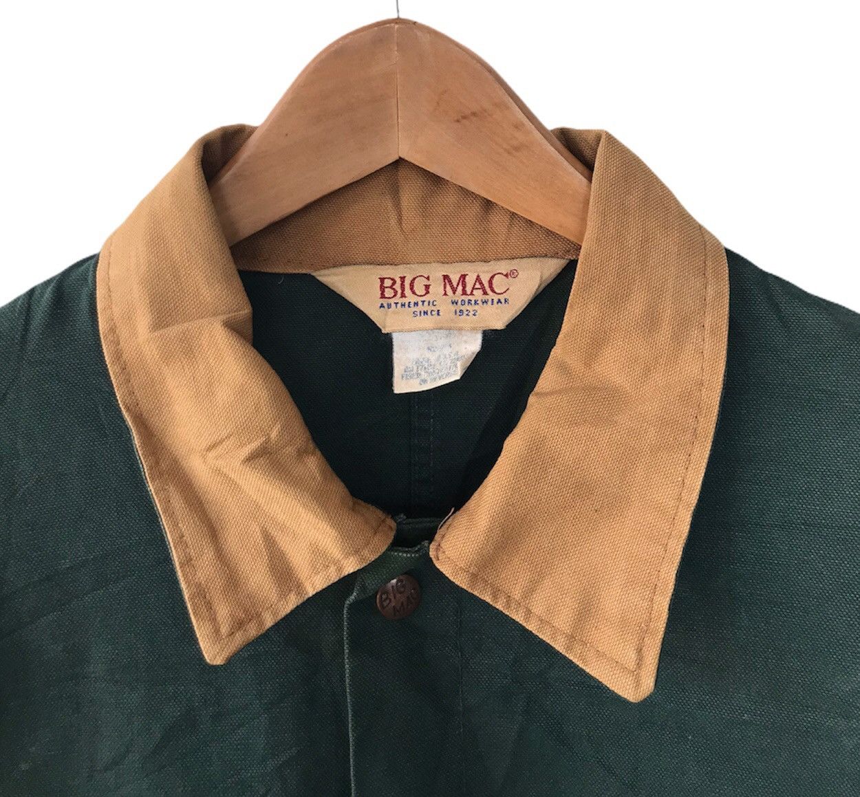 Big Mac vtg Big mac workwear jacket Size US L / EU 52-54 / 3 - 2 Thumbnail