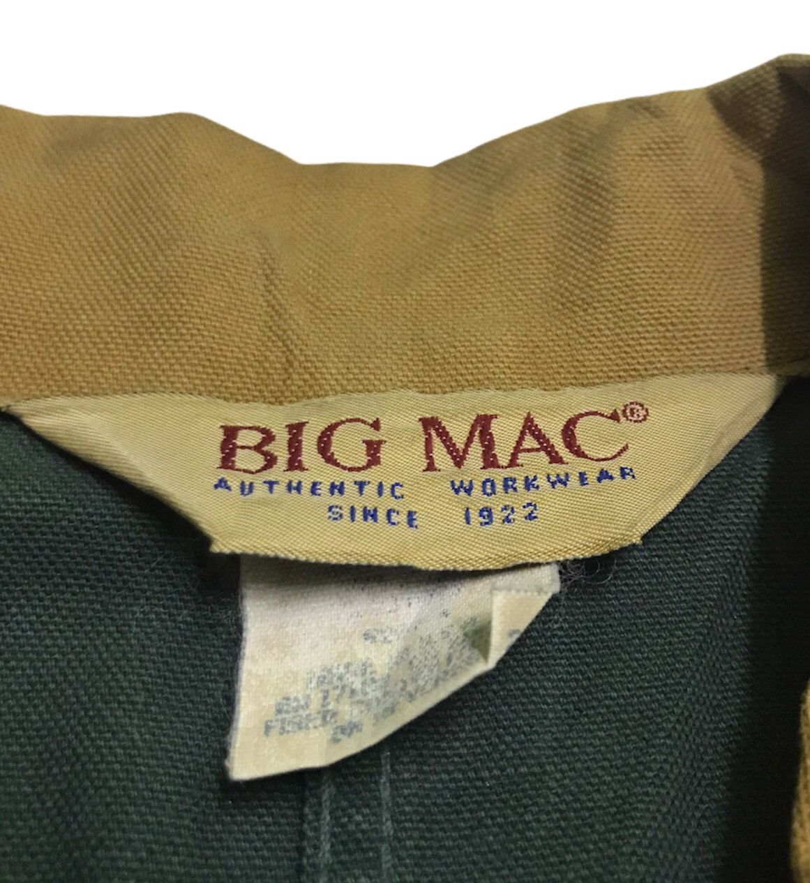 Big Mac vtg Big mac workwear jacket Size US L / EU 52-54 / 3 - 3 Thumbnail