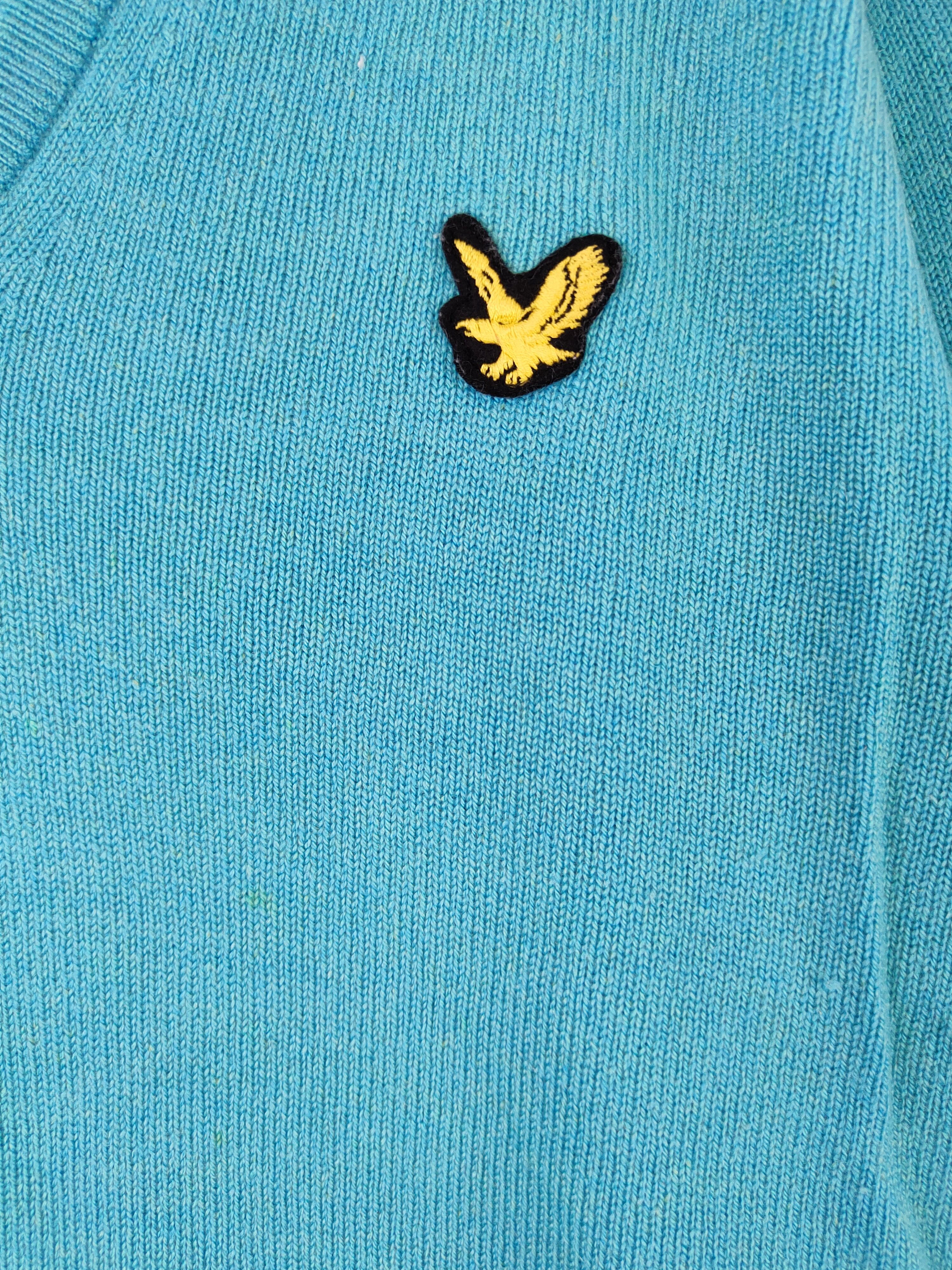 Japanese Brand × Lyle & Scott × Other Lyle & Scott Light Blue Knitwear Sweatshirt #5461 Size US M / EU 48-50 / 2 - 3 Thumbnail