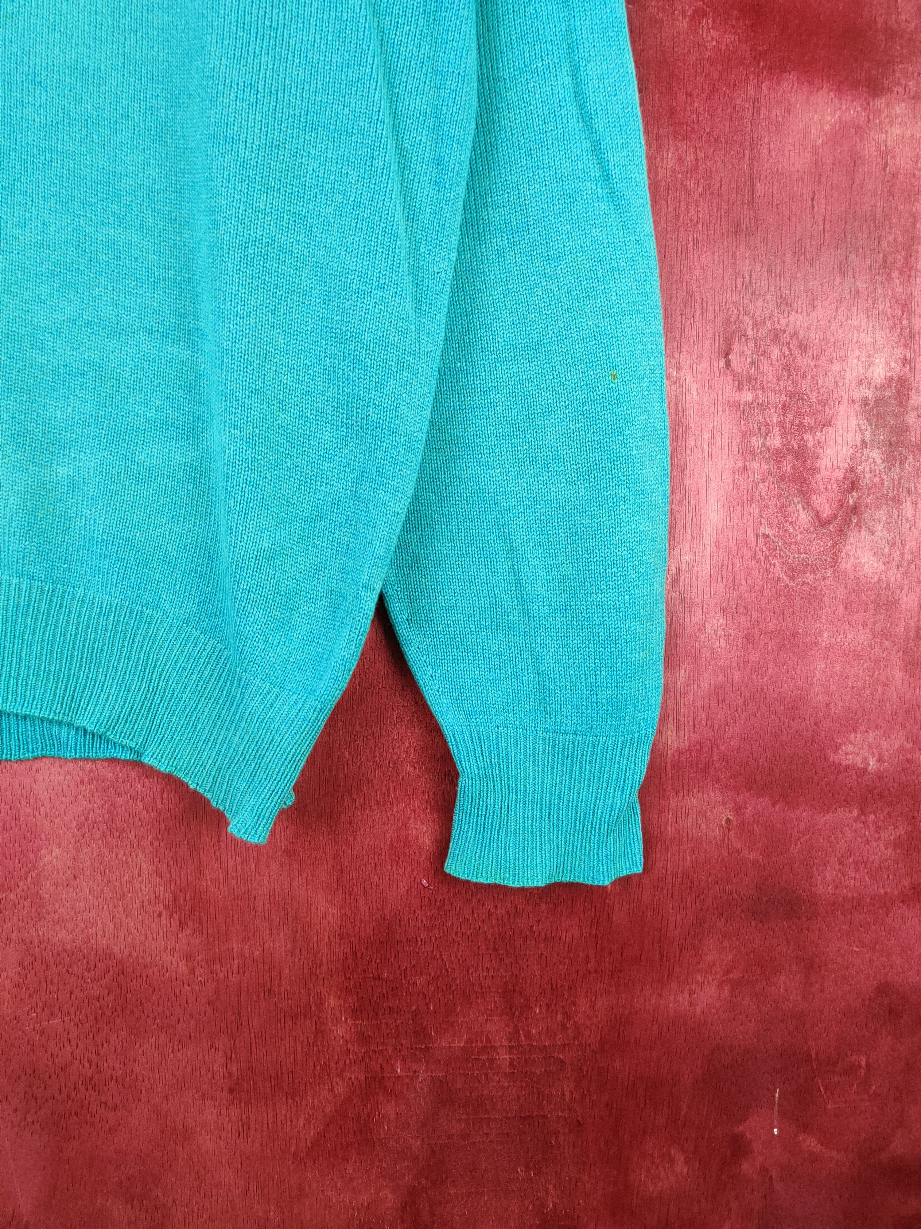 Japanese Brand × Lyle & Scott × Other Lyle & Scott Light Blue Knitwear Sweatshirt #5461 Size US M / EU 48-50 / 2 - 7 Thumbnail