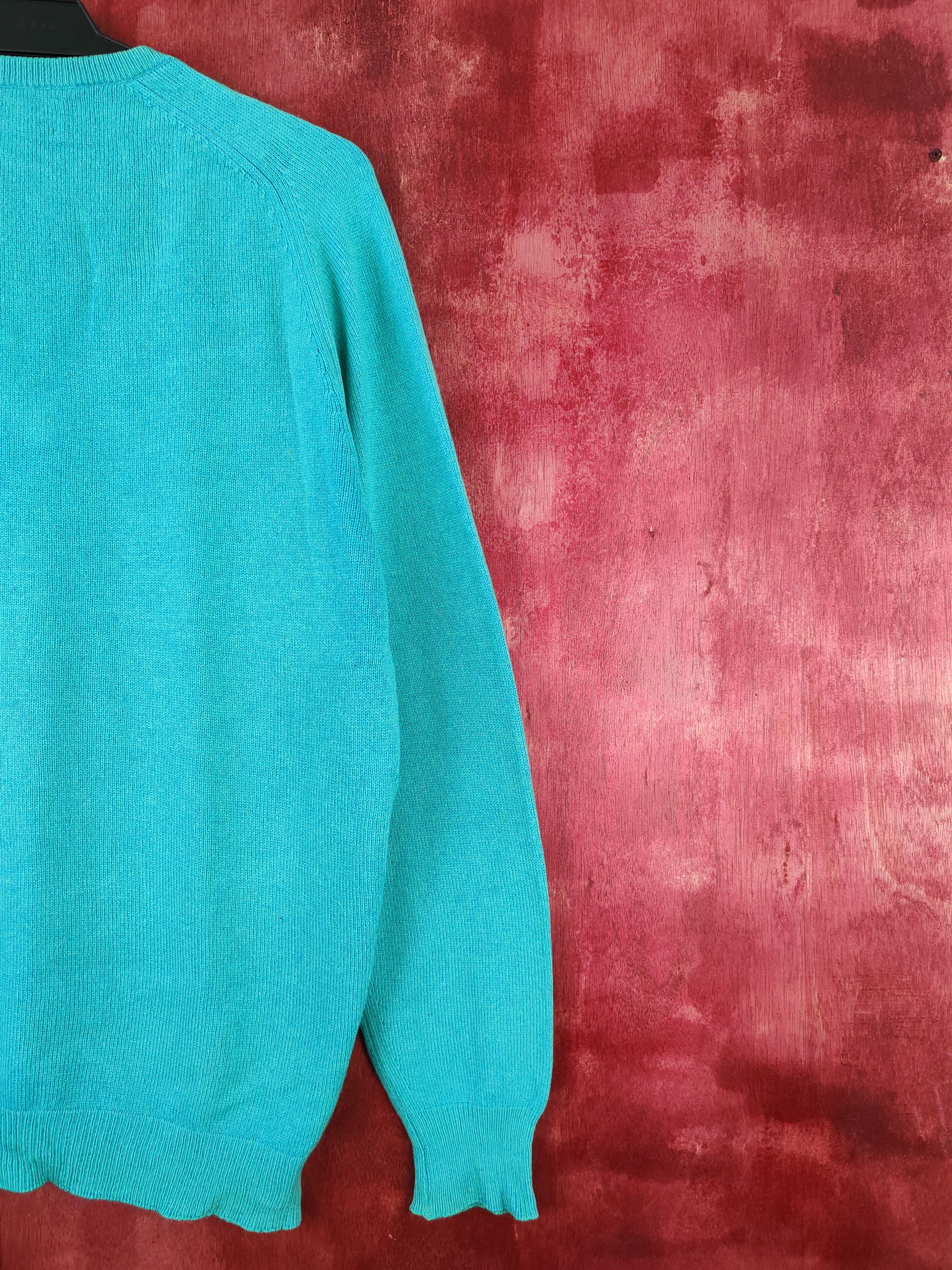 Japanese Brand × Lyle & Scott × Other Lyle & Scott Light Blue Knitwear Sweatshirt #5461 Size US M / EU 48-50 / 2 - 10 Thumbnail