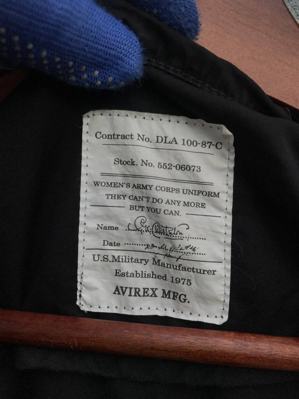 Avirex Avirex Wrinkled parka jacket military style Small size Size US S / EU 44-46 / 1 - 10 Thumbnail