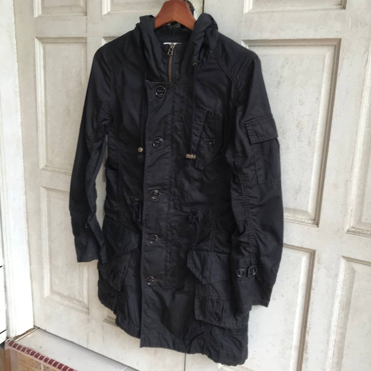 Avirex Avirex Wrinkled parka jacket military style Small size Size US S / EU 44-46 / 1 - 8 Thumbnail