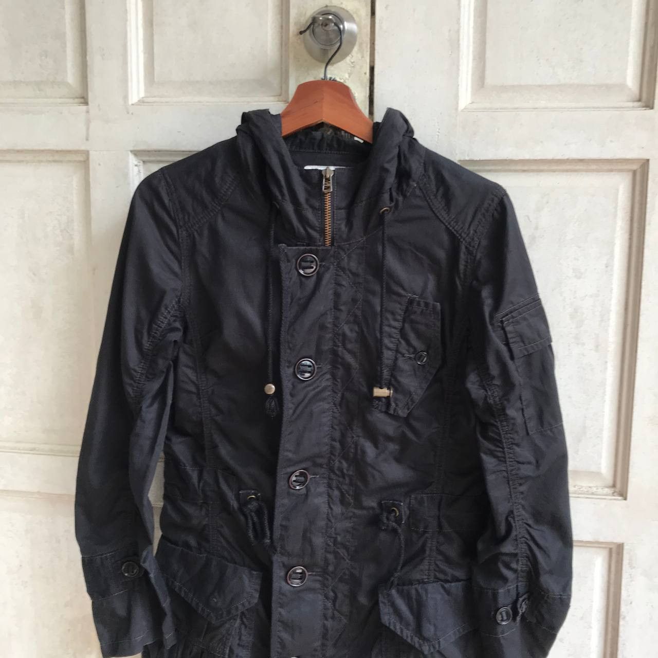 Avirex Avirex Wrinkled parka jacket military style Small size Size US S / EU 44-46 / 1 - 6 Thumbnail