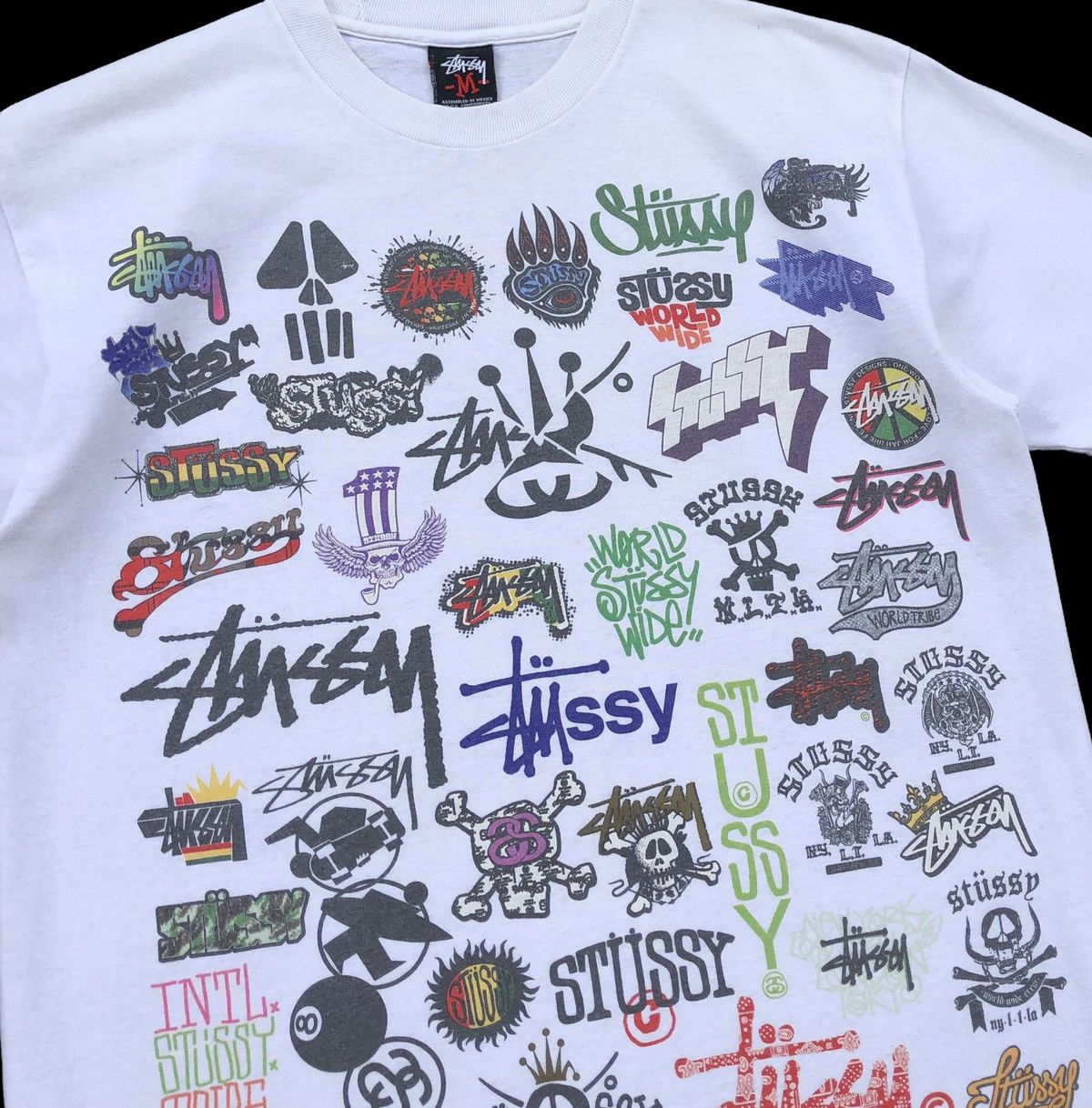 Stussy OG Stussy All Logo Ttshirt Spring Summer Collection Size US M / EU 48-50 / 2 - 3 Thumbnail