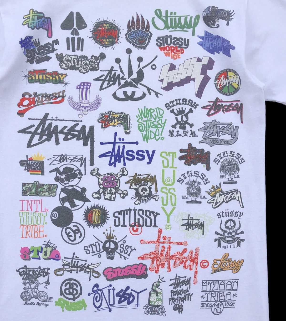 Stussy OG Stussy All Logo Ttshirt Spring Summer Collection Size US M / EU 48-50 / 2 - 4 Thumbnail