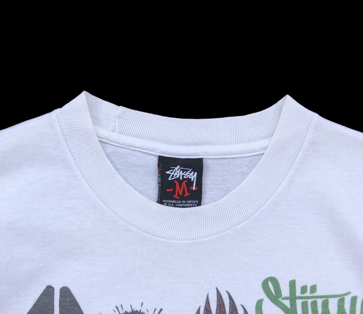 Stussy OG Stussy All Logo Ttshirt Spring Summer Collection Size US M / EU 48-50 / 2 - 9 Thumbnail