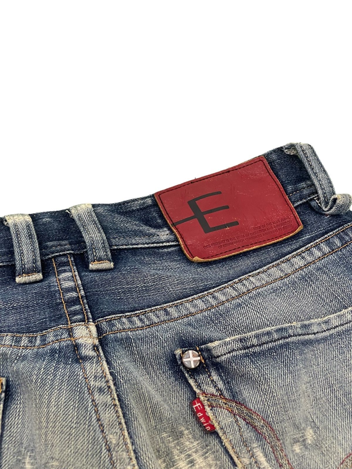 Edwin Curv Leg Edwin E Function Distress Denim Gore Lining 2🟦9 Size US 30 / EU 46 - 11 Thumbnail