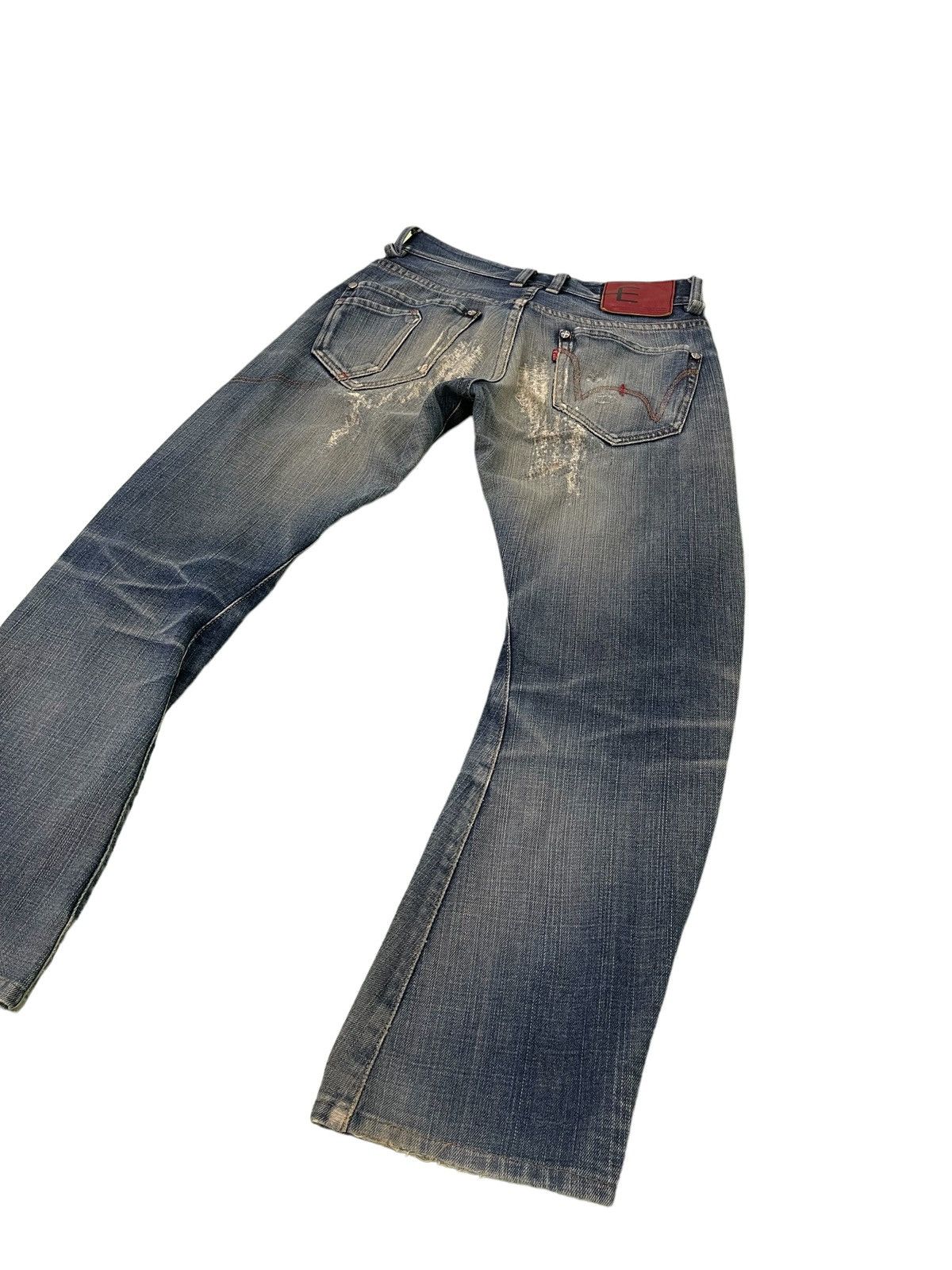 Edwin Curv Leg Edwin E Function Distress Denim Gore Lining 2🟦9 Size US 30 / EU 46 - 3 Thumbnail