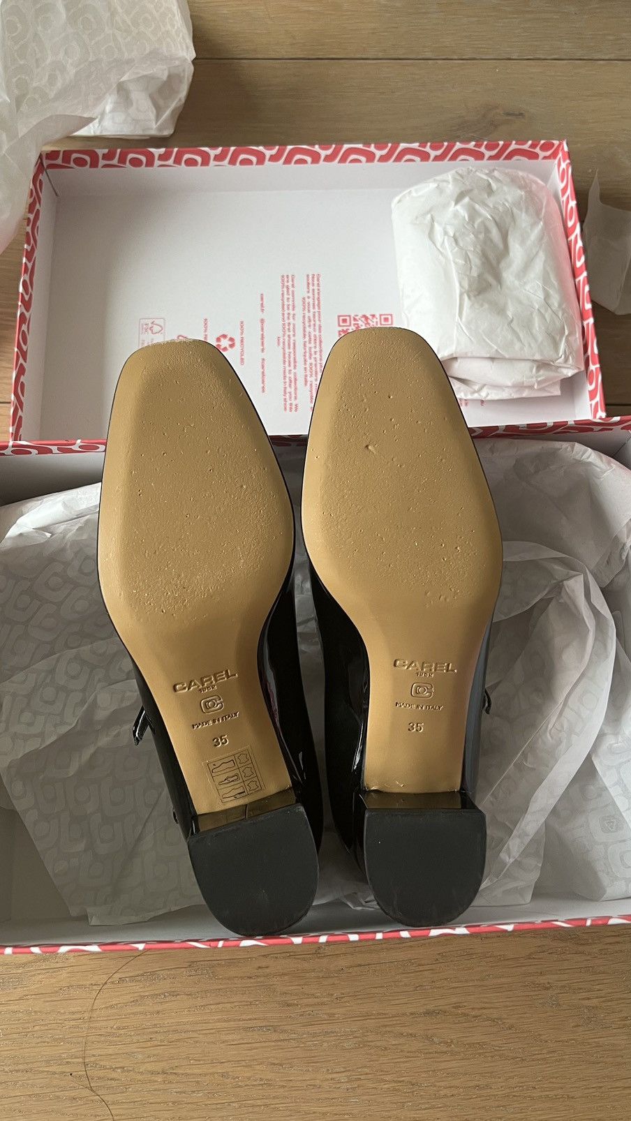 Carel Paris Carel Paris Kina leather Mary Janes Size US 4 / IT 34 - 2 Thumbnail