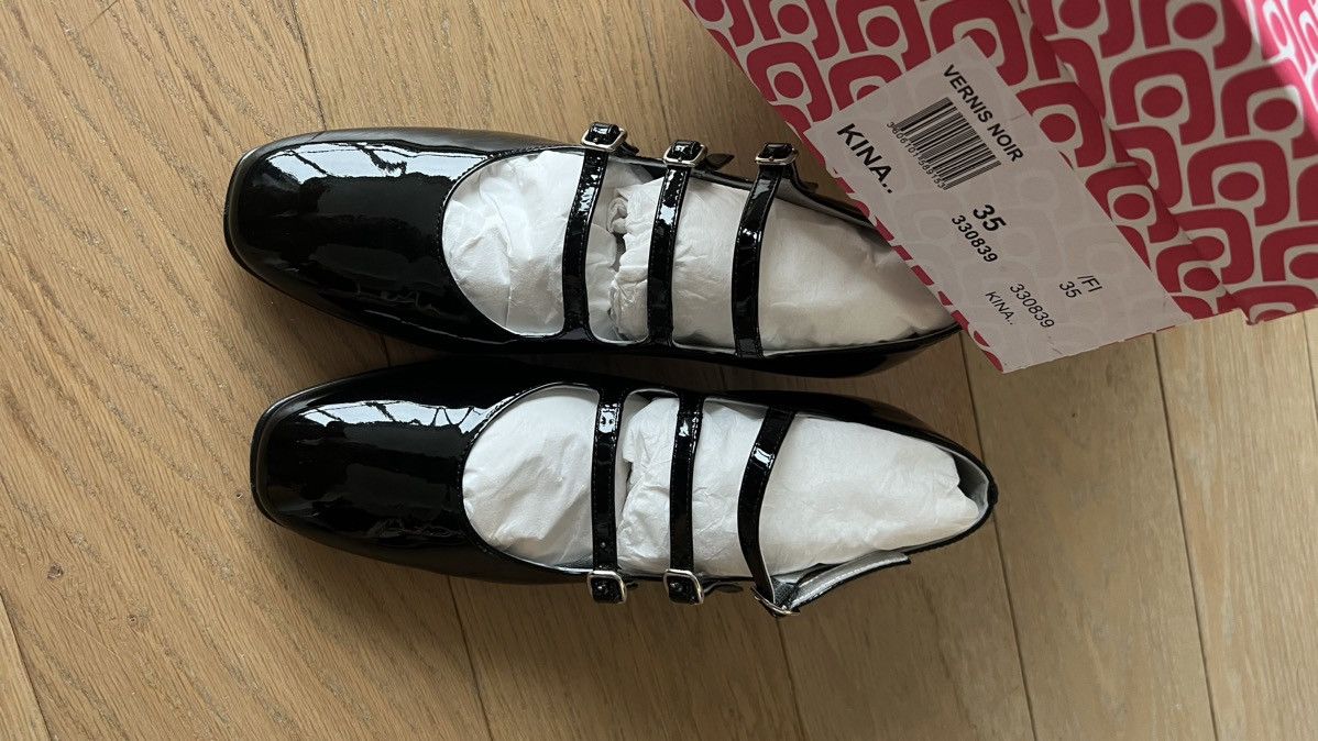 Carel Paris Carel Paris Kina leather Mary Janes Size US 4 / IT 34 - 3 Thumbnail