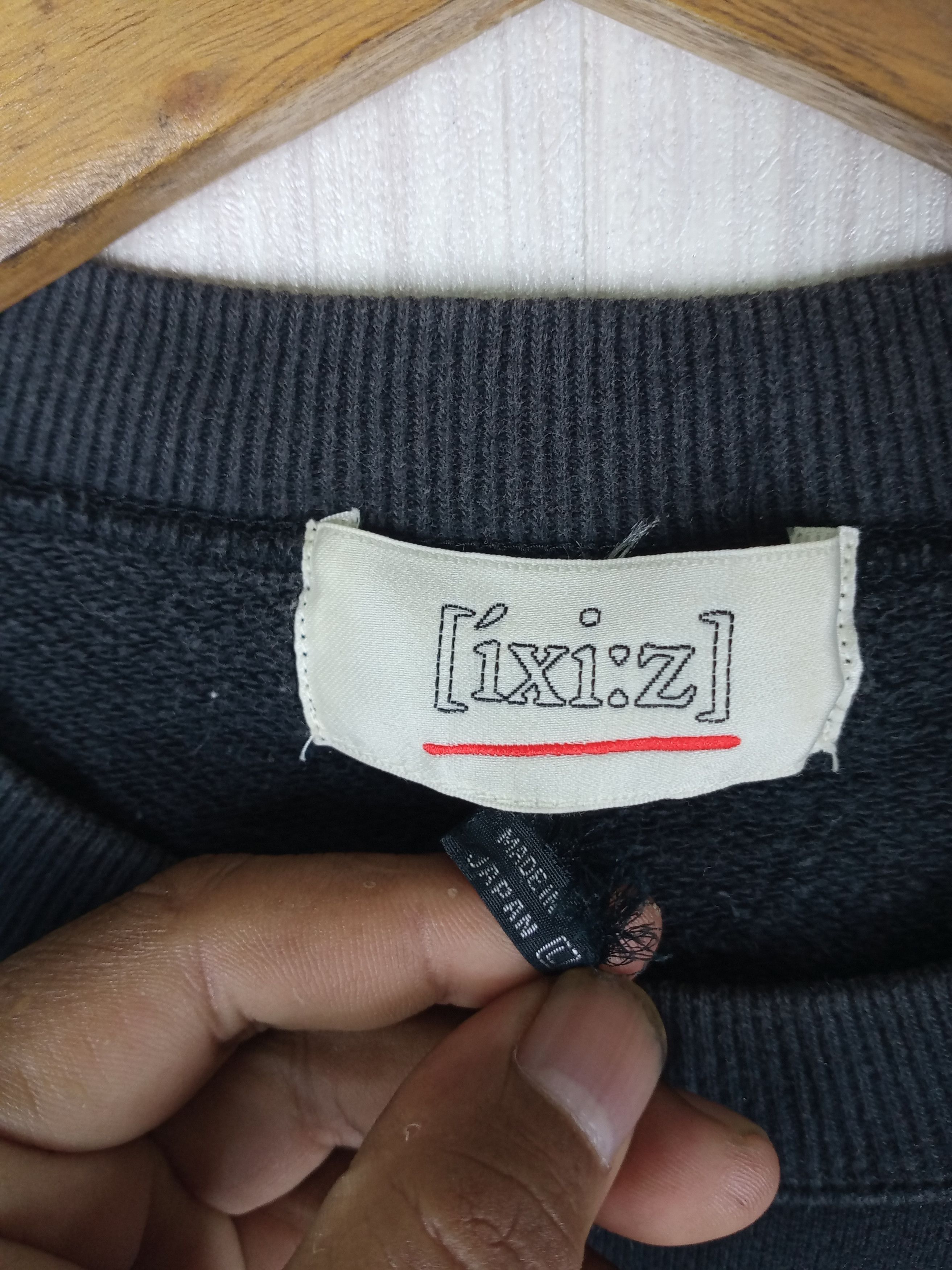 Japanese Brand Vintage IXI:Z Big Logo Japanese Sweatshirt Size US L / EU 52-54 / 3 - 5 Thumbnail
