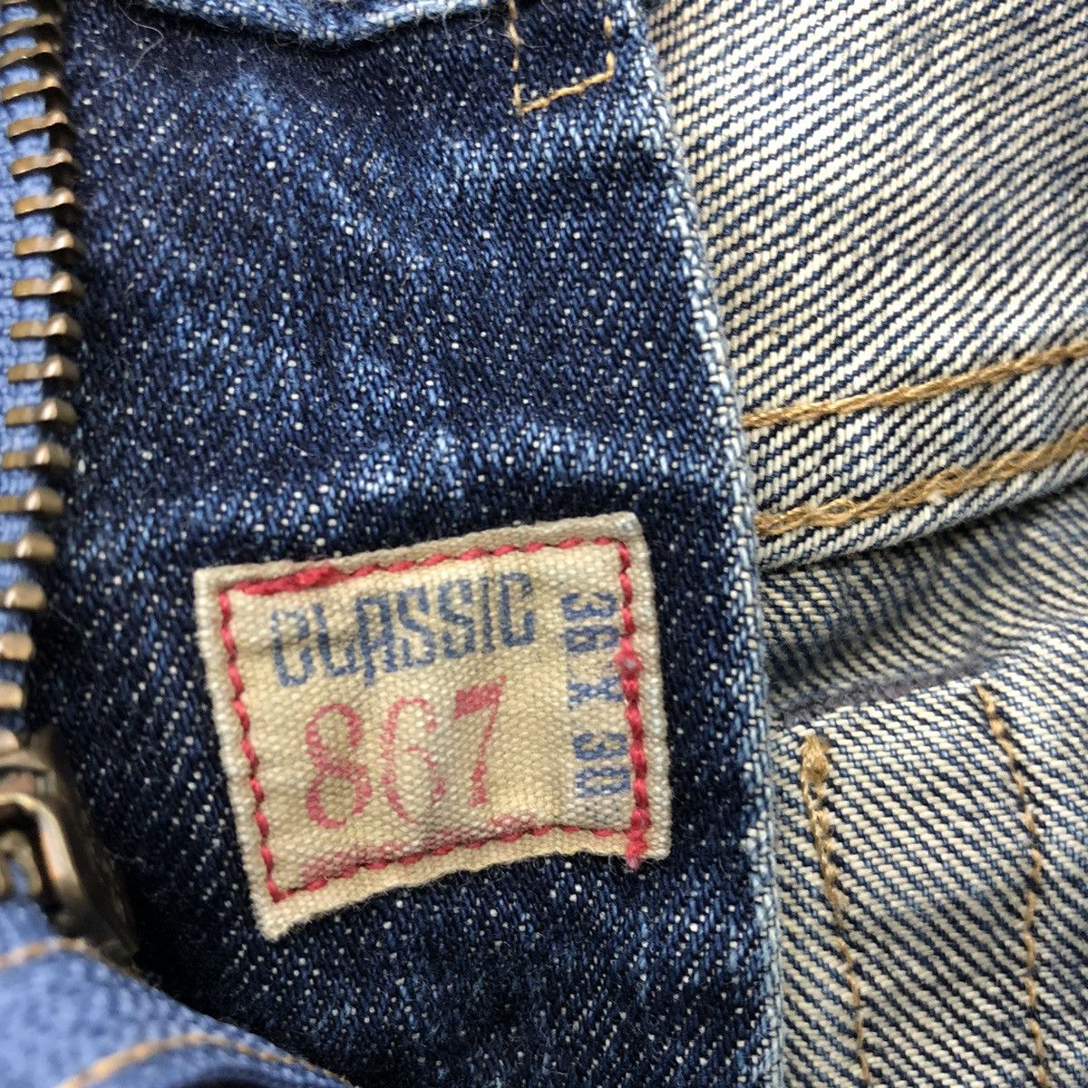 Vintage POLO By RALPH LAUREN Distressed Blue Denim Jeans Big