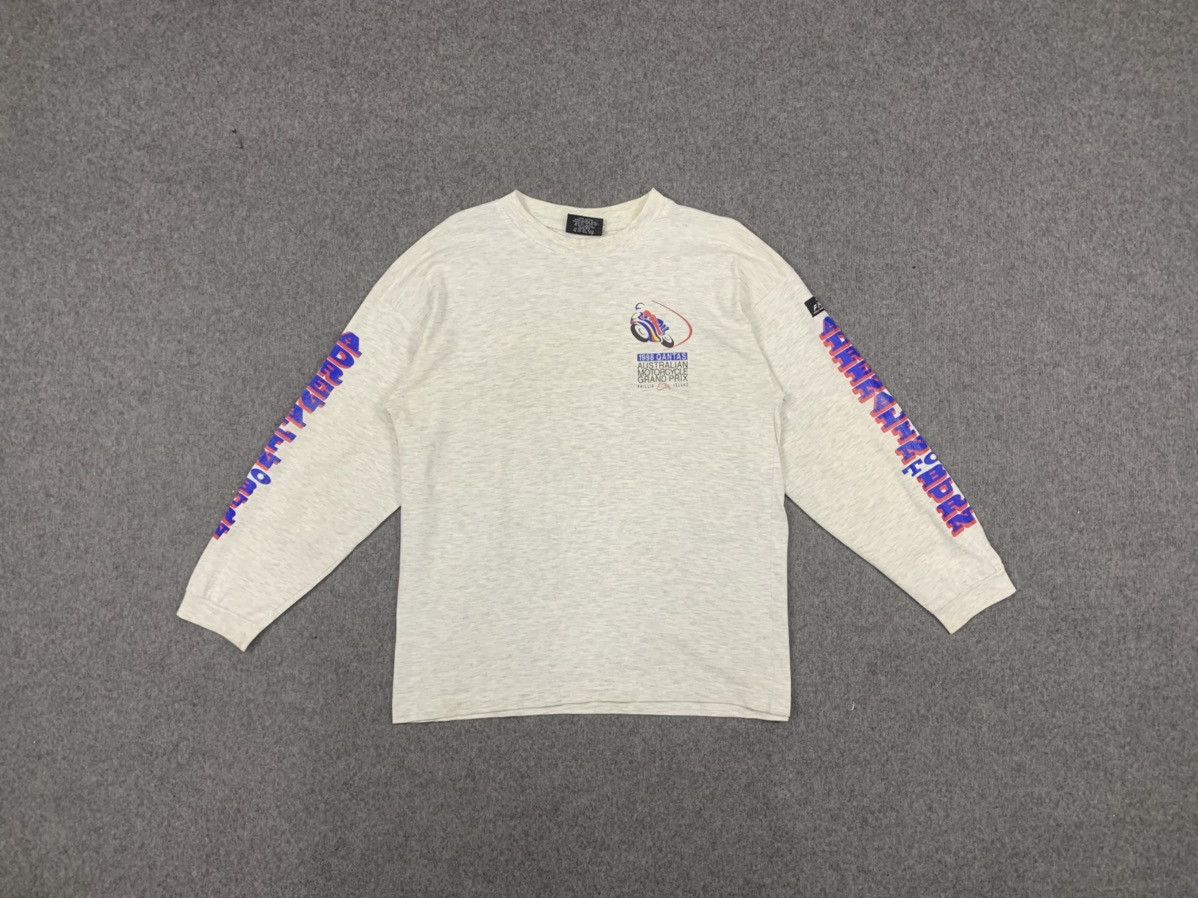 Vintage australian motorrcycle grand prix longsleeve 1998 Size US L / EU 52-54 / 3 - 2 Thumbnail