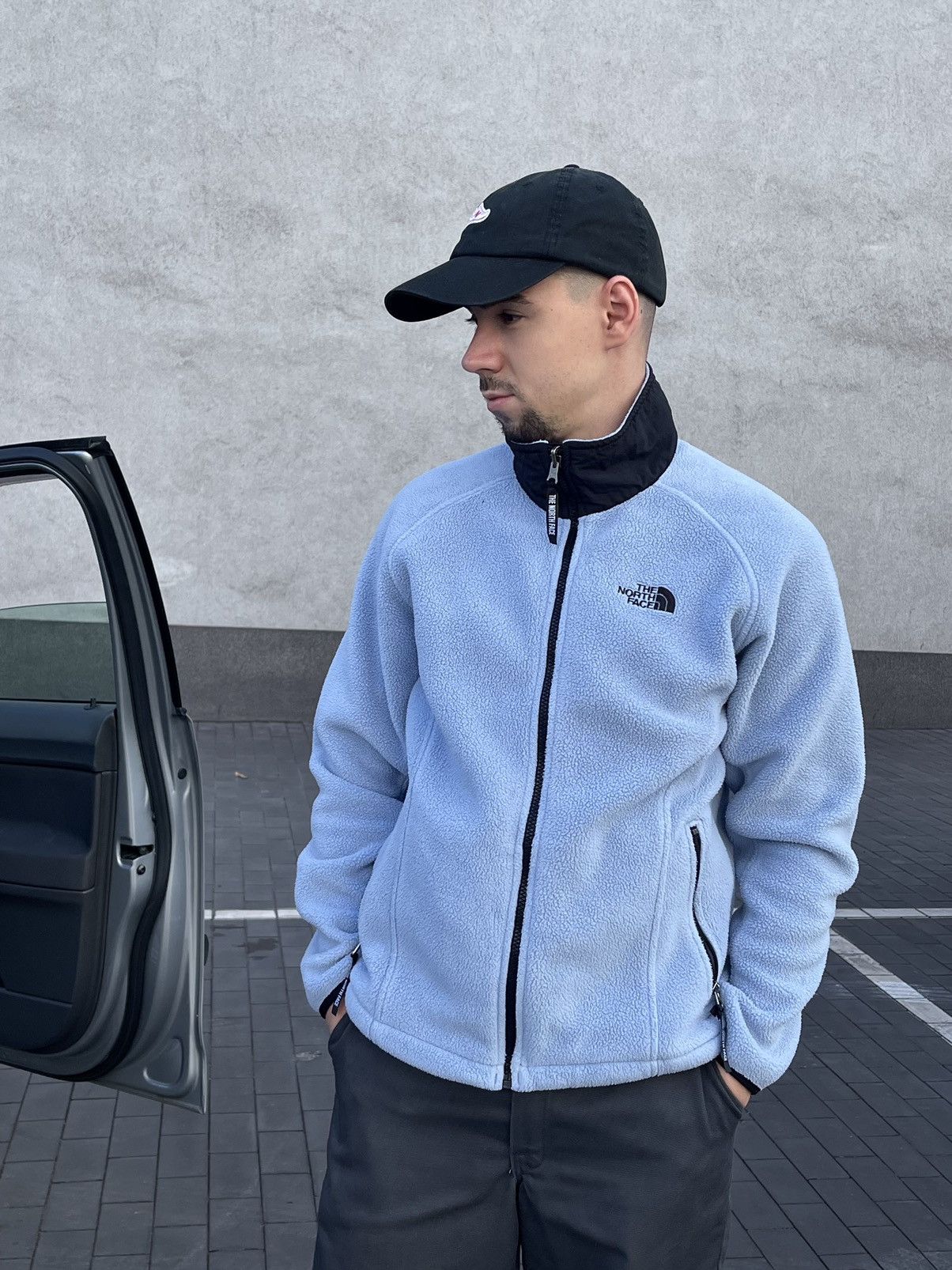 The North Face 90s Vintage The North Face Polartec Blue Fleece Jacket Size US S / EU 44-46 / 1 - 1 Thumbnail
