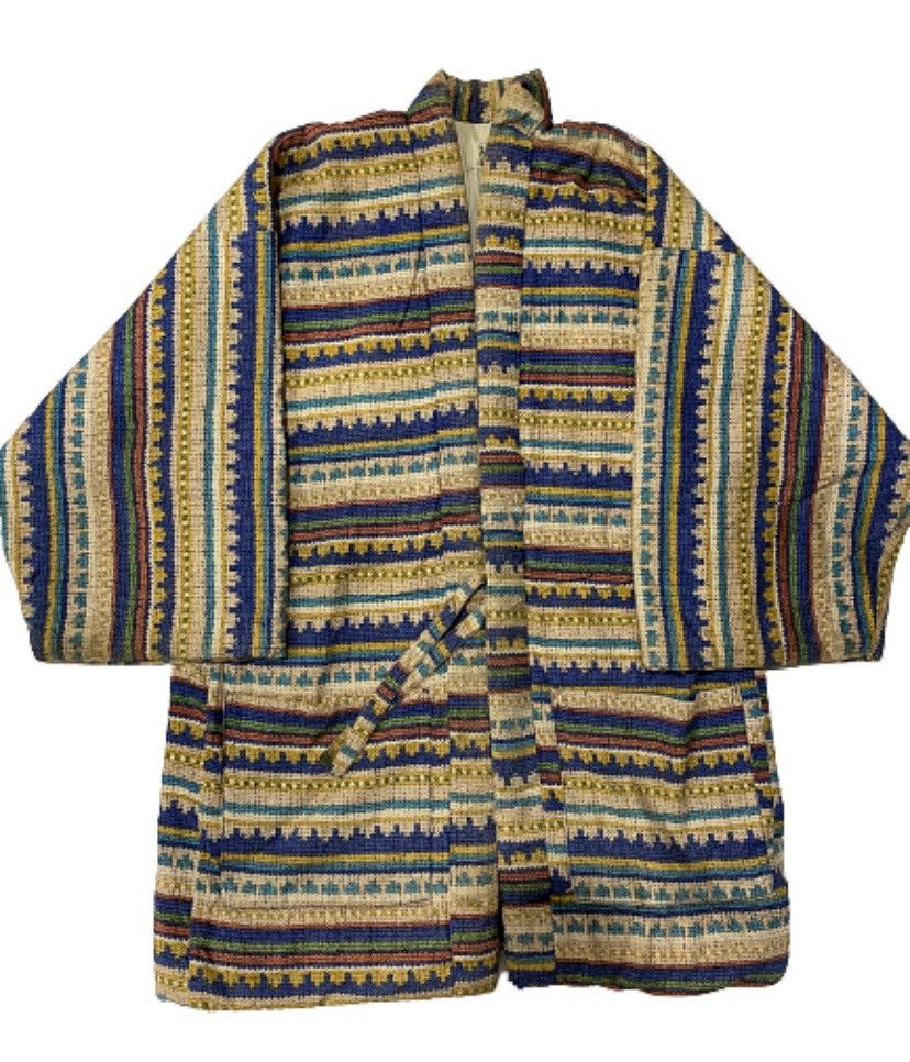 Japanese Brand Hanten Kimono Pachwork multicolour double pocket Size US L / EU 52-54 / 3 - 2 Thumbnail