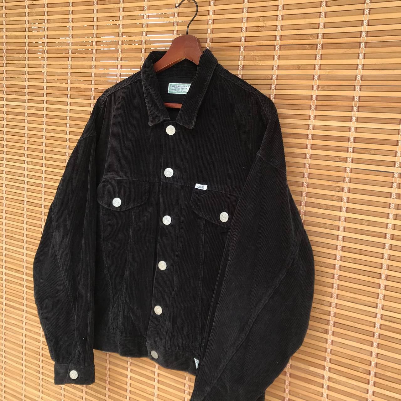 Guess Vintage Guess trucker curdoroy jacket Size US XL / EU 56 / 4 - 2 Thumbnail