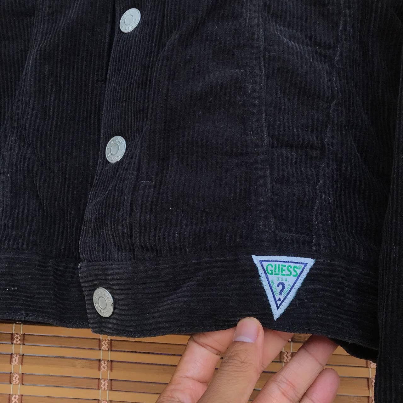 Guess Vintage Guess trucker curdoroy jacket Size US XL / EU 56 / 4 - 5 Thumbnail