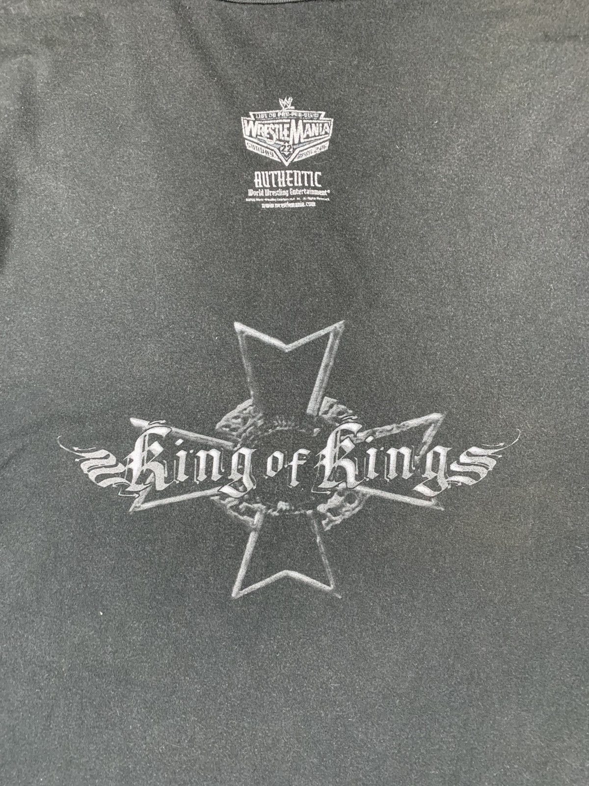 Vintage Vintage Kind of Kings HHH WWE Skull crown men’s t-shirt Size US XXL / EU 58 / 5 - 4 Thumbnail