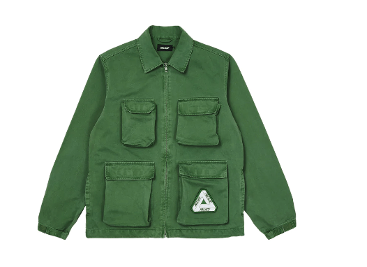 Palace Palace Garment Dyed Jacket Olive Large Size US L / EU 52-54 / 3 - 1 Thumbnail