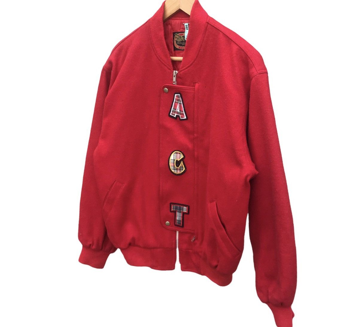 Japanese Brand Japanese brand Varsity MyLord ACT patches vintage jacket Size US L / EU 52-54 / 3 - 3 Thumbnail