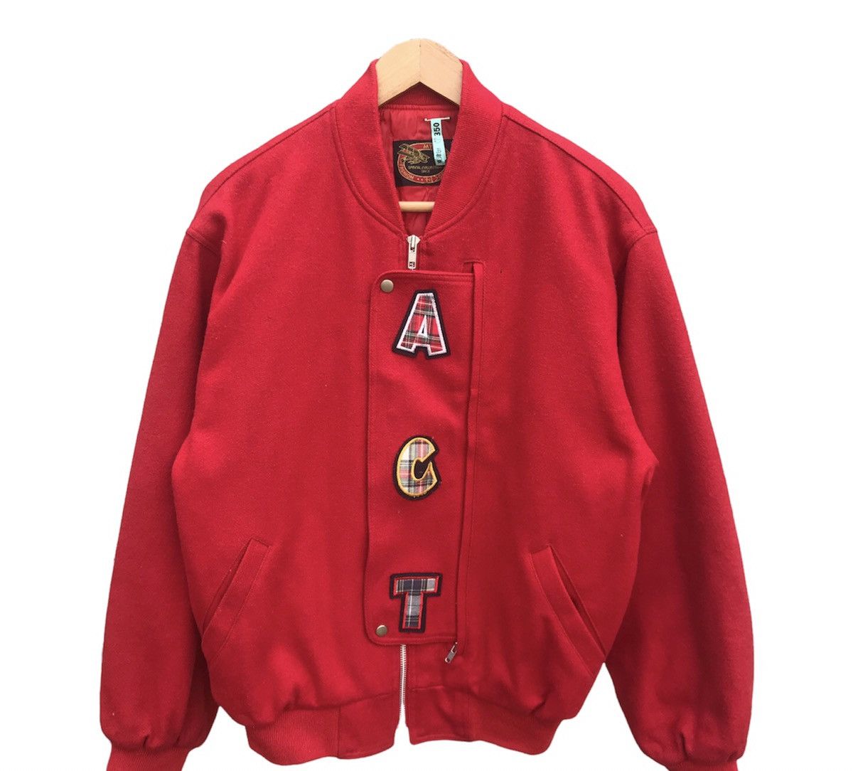 Japanese Brand Japanese brand Varsity MyLord ACT patches vintage jacket Size US L / EU 52-54 / 3 - 2 Thumbnail