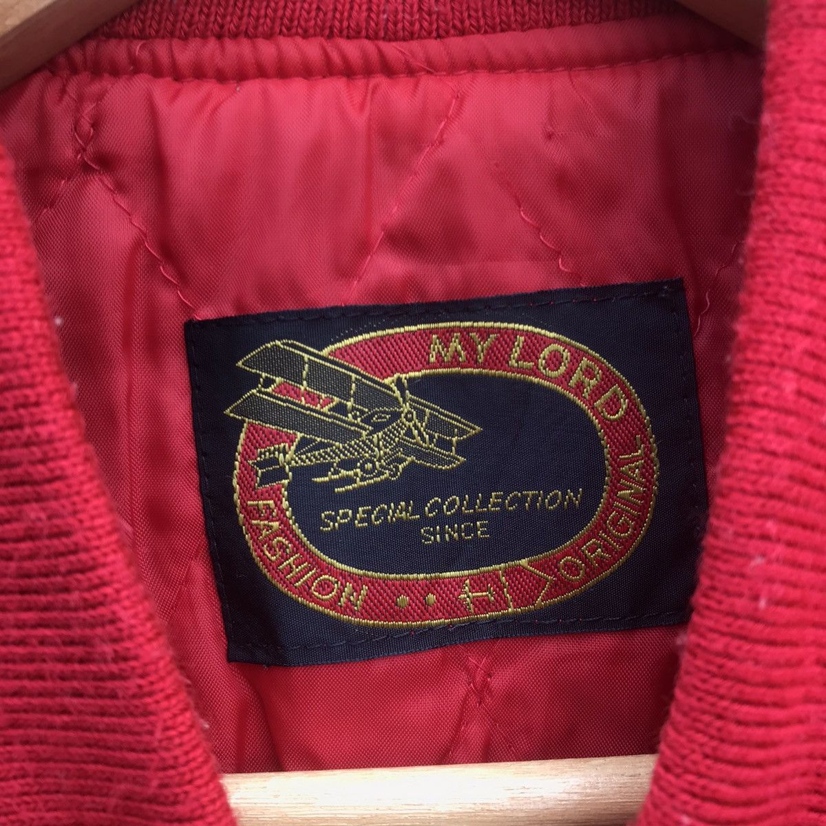 Japanese Brand Japanese brand Varsity MyLord ACT patches vintage jacket Size US L / EU 52-54 / 3 - 9 Thumbnail