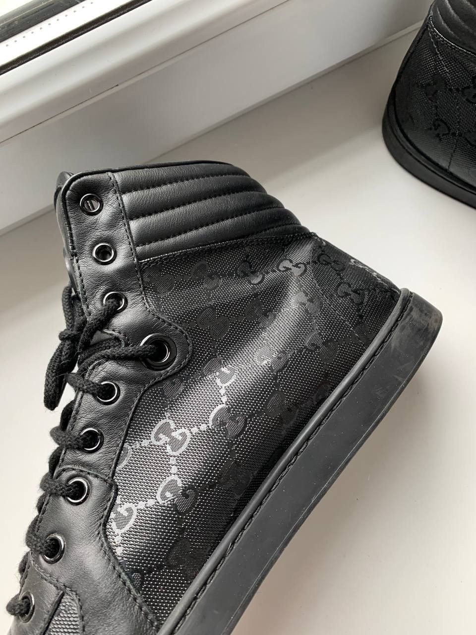 Gucci Gucci hight top sneaker Size US 9 / EU 42 - 8 Thumbnail