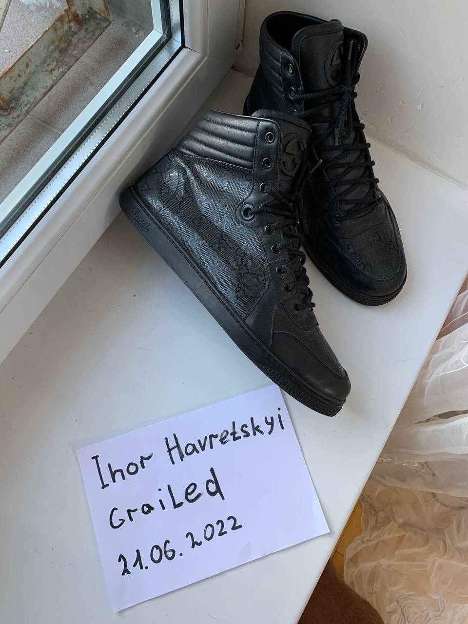 Gucci Gucci hight top sneaker Size US 9 / EU 42 - 2 Thumbnail
