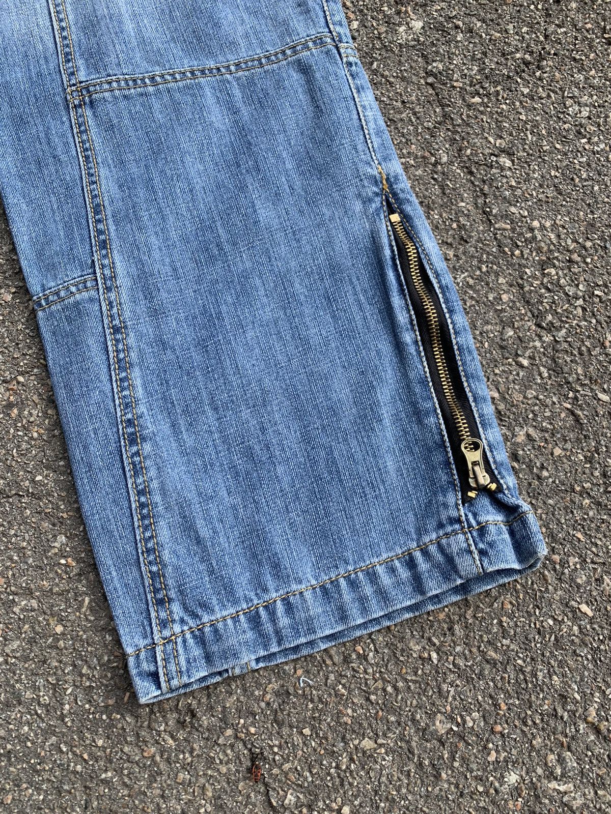 Hysteric Glamour × Japanese Brand Vintage Blue Angel Denim Jeans Size US 36 / EU 52 - 9 Thumbnail