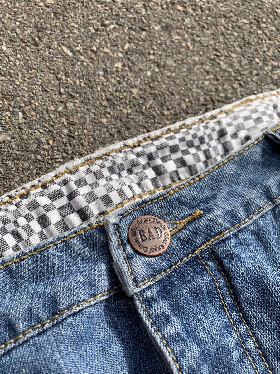 Hysteric Glamour × Japanese Brand Vintage Blue Angel Denim Jeans Size US 36 / EU 52 - 15 Thumbnail