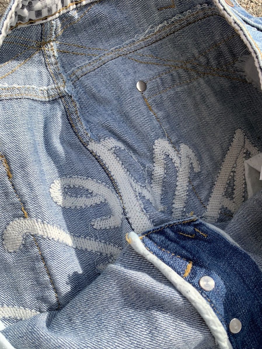 Hysteric Glamour × Japanese Brand Vintage Blue Angel Denim Jeans Size US 36 / EU 52 - 16 Thumbnail