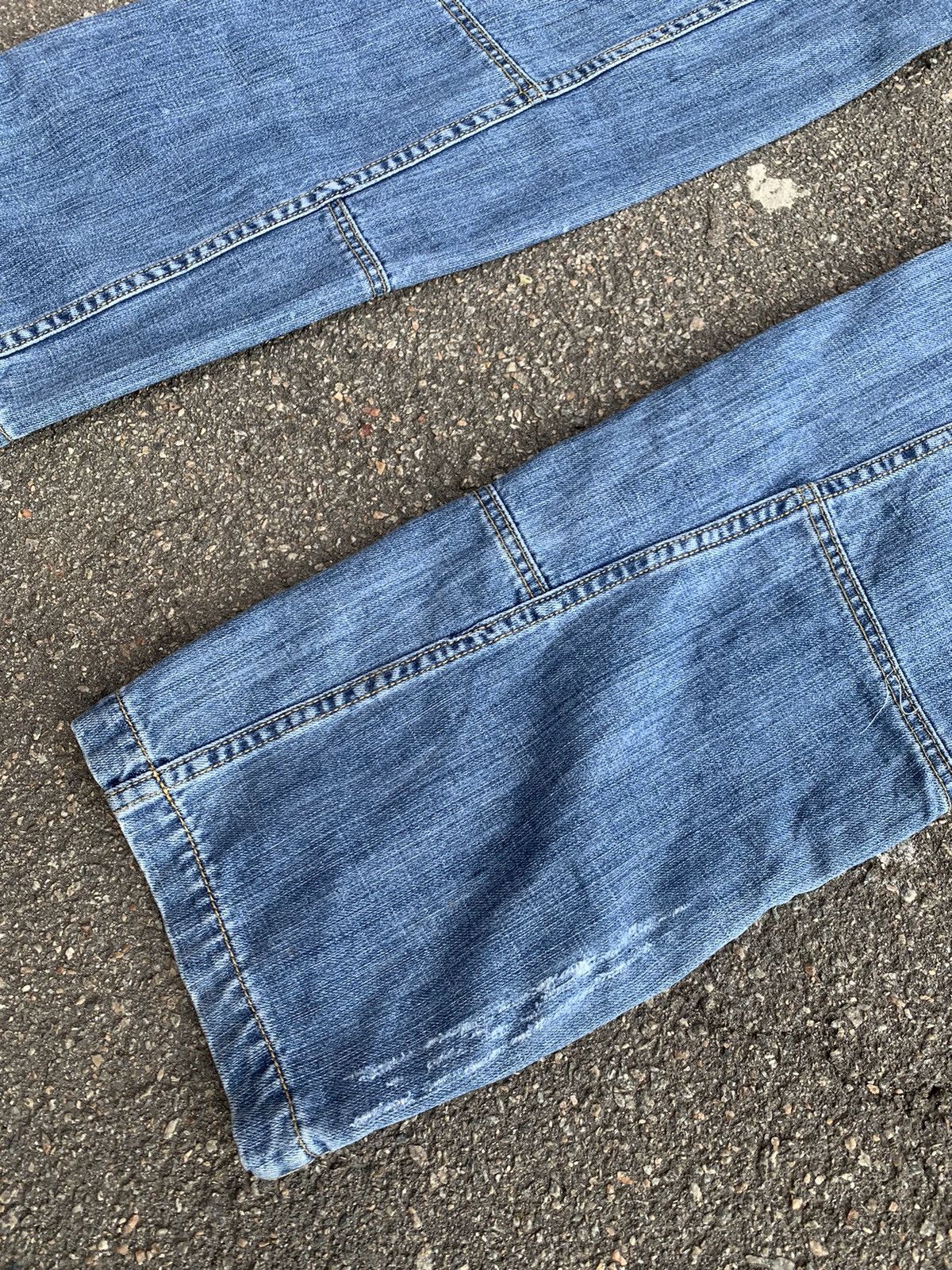 Hysteric Glamour × Japanese Brand Vintage Blue Angel Denim Jeans Size US 36 / EU 52 - 5 Thumbnail
