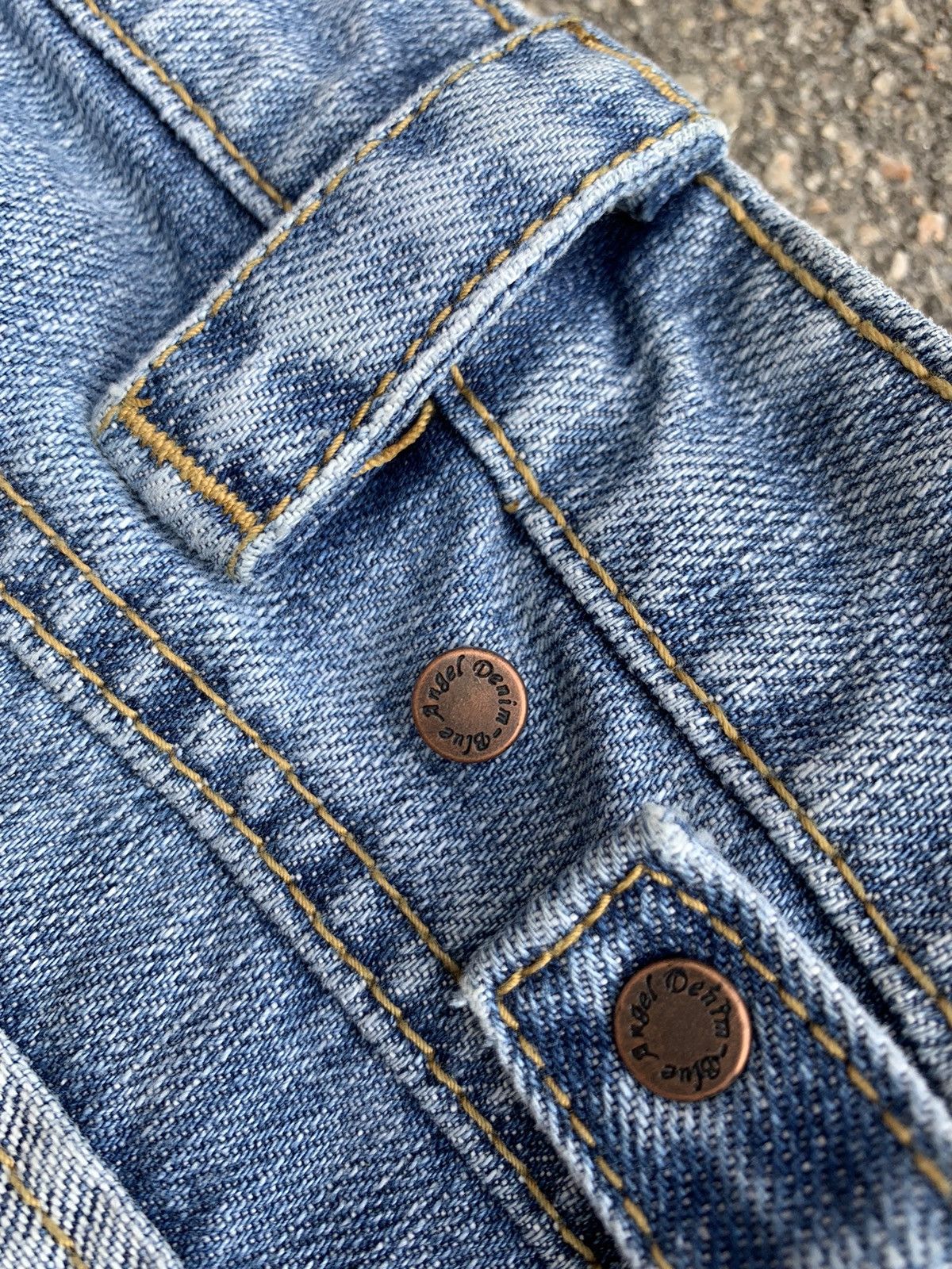 Hysteric Glamour × Japanese Brand Vintage Blue Angel Denim Jeans Size US 36 / EU 52 - 8 Thumbnail