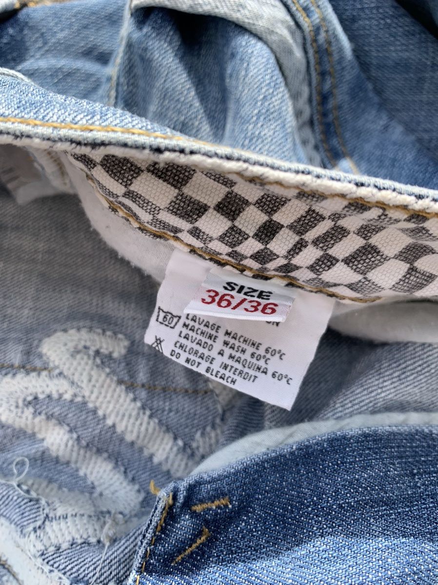 Hysteric Glamour × Japanese Brand Vintage Blue Angel Denim Jeans Size US 36 / EU 52 - 17 Thumbnail