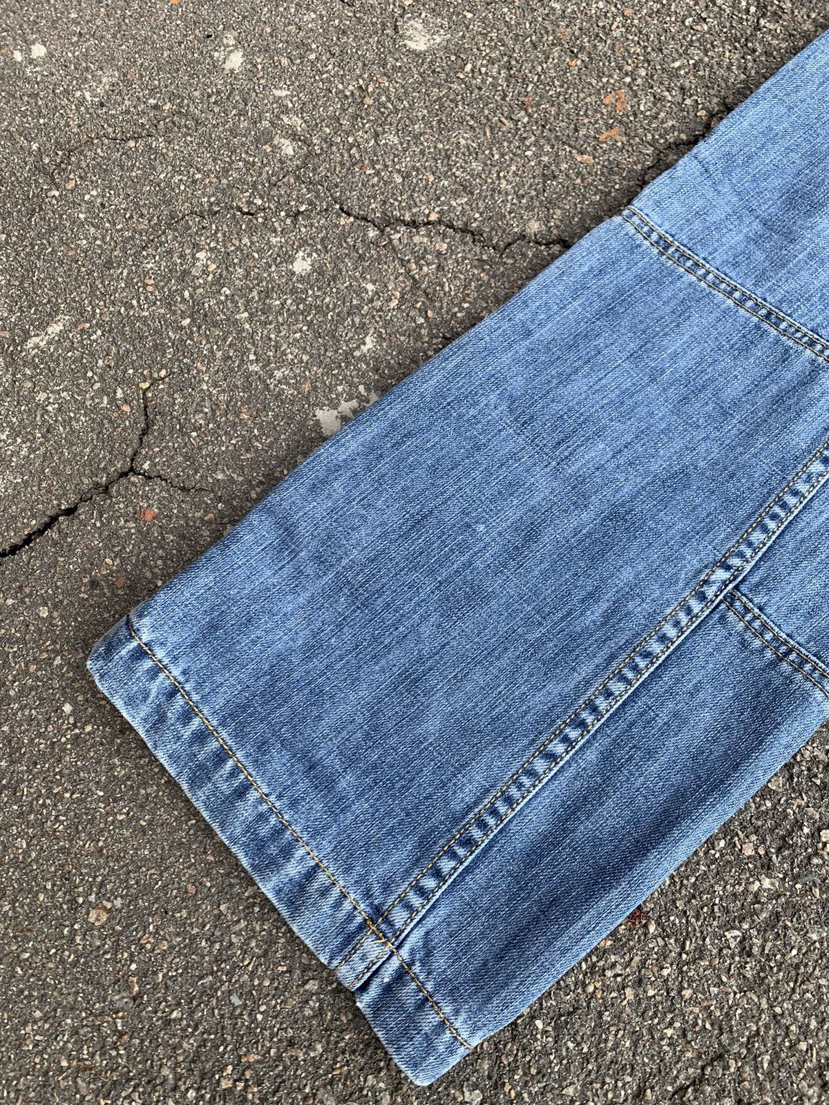 Hysteric Glamour × Japanese Brand Vintage Blue Angel Denim Jeans Size US 36 / EU 52 - 7 Thumbnail