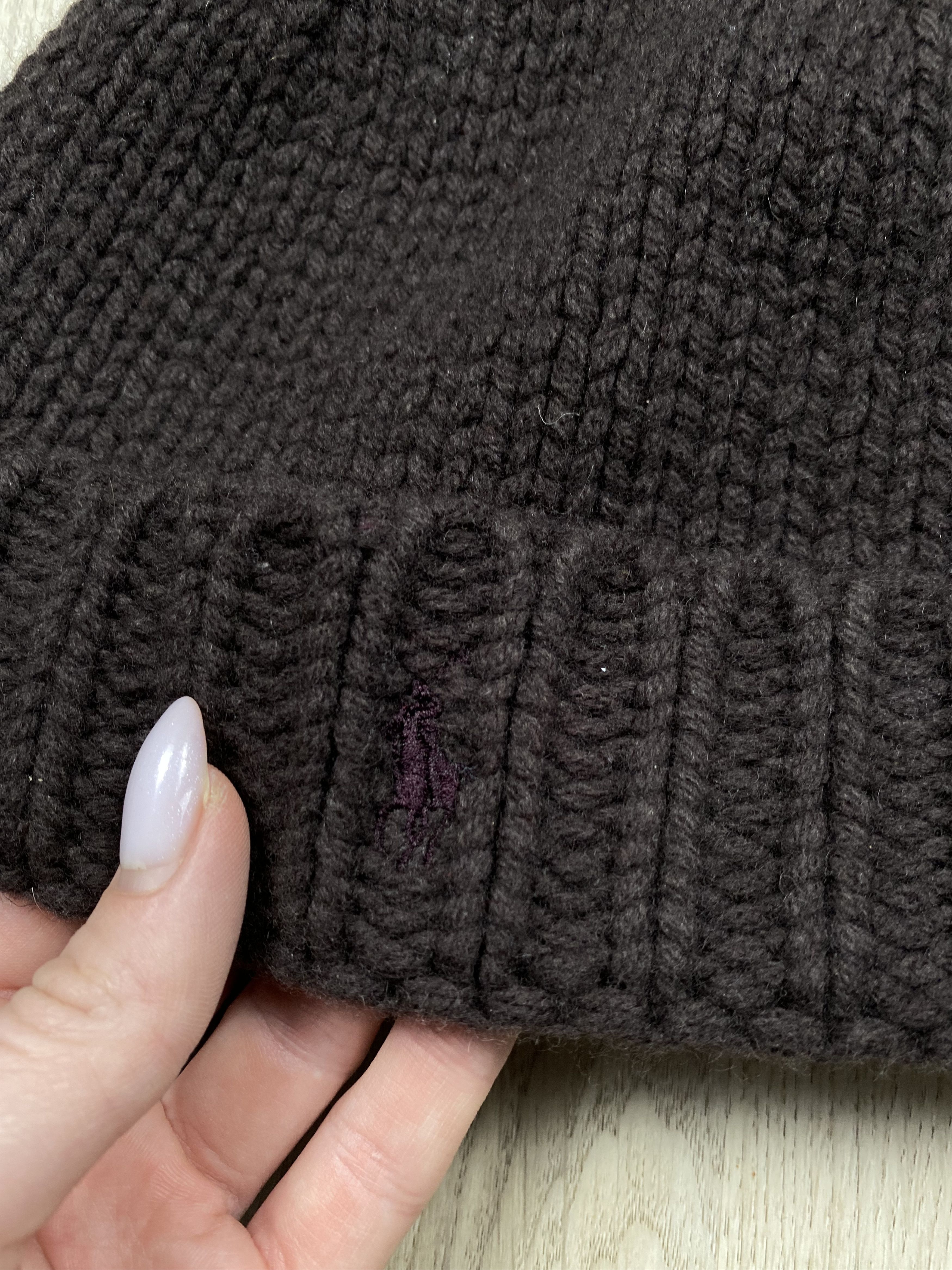 20471120 × Polo Ralph Lauren Polo Ralph Lauren Vintage Knit Brown Hat Beanie Knitted Size ONE SIZE - 2 Thumbnail