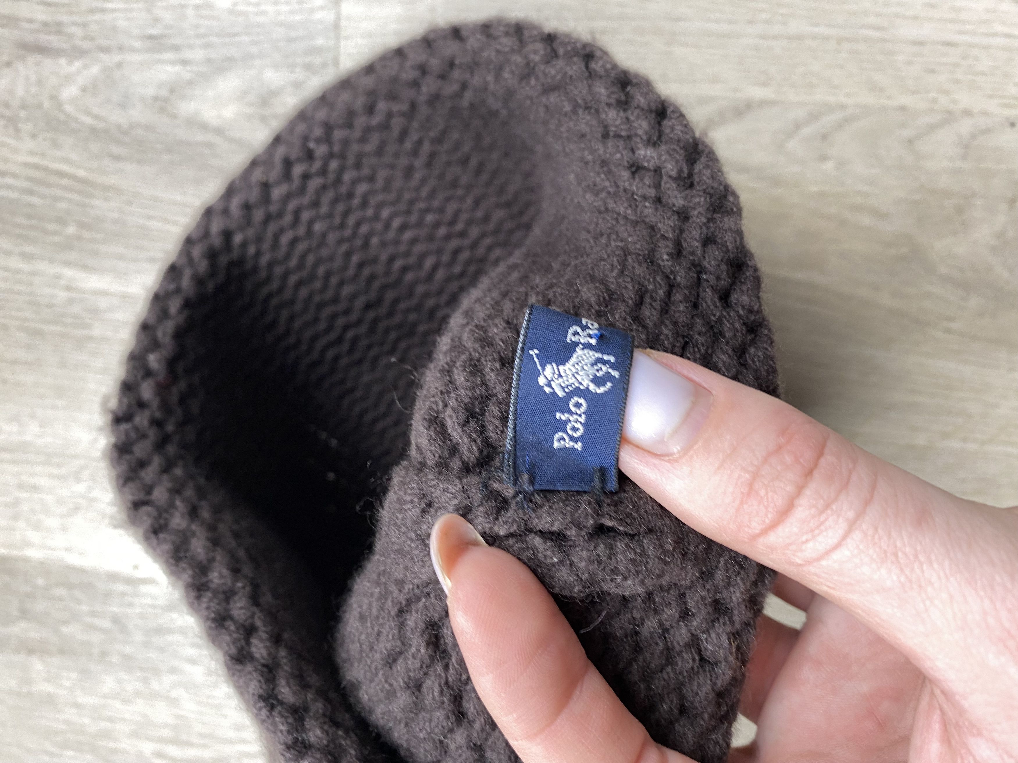 20471120 × Polo Ralph Lauren Polo Ralph Lauren Vintage Knit Brown Hat Beanie Knitted Size ONE SIZE - 4 Thumbnail