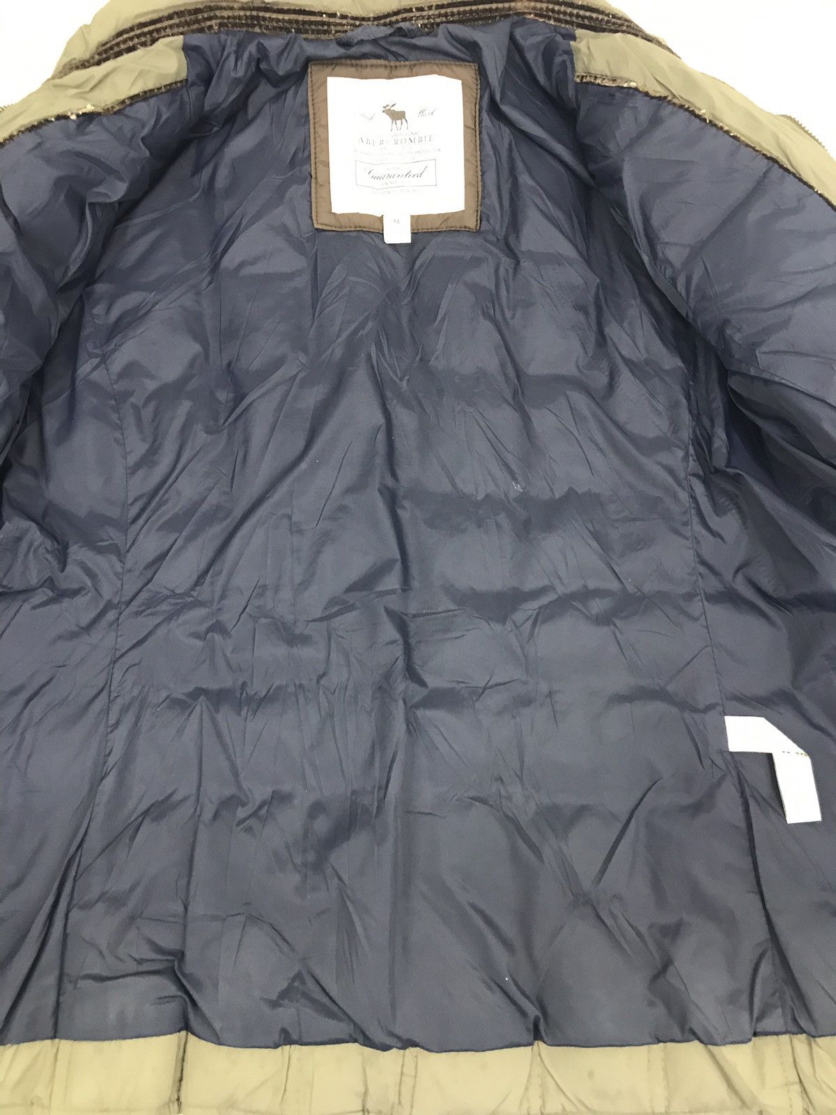 Abercrombie & Fitch Abercrombie Winter Wear Quilted Bomber Ski Jacket Puffer Size M / US 6-8 / IT 42-44 - 14 Thumbnail