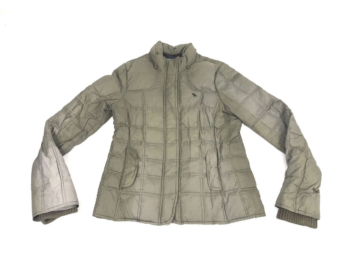 Abercrombie & Fitch Abercrombie Winter Wear Quilted Bomber Ski Jacket Puffer Size M / US 6-8 / IT 42-44 - 1 Thumbnail