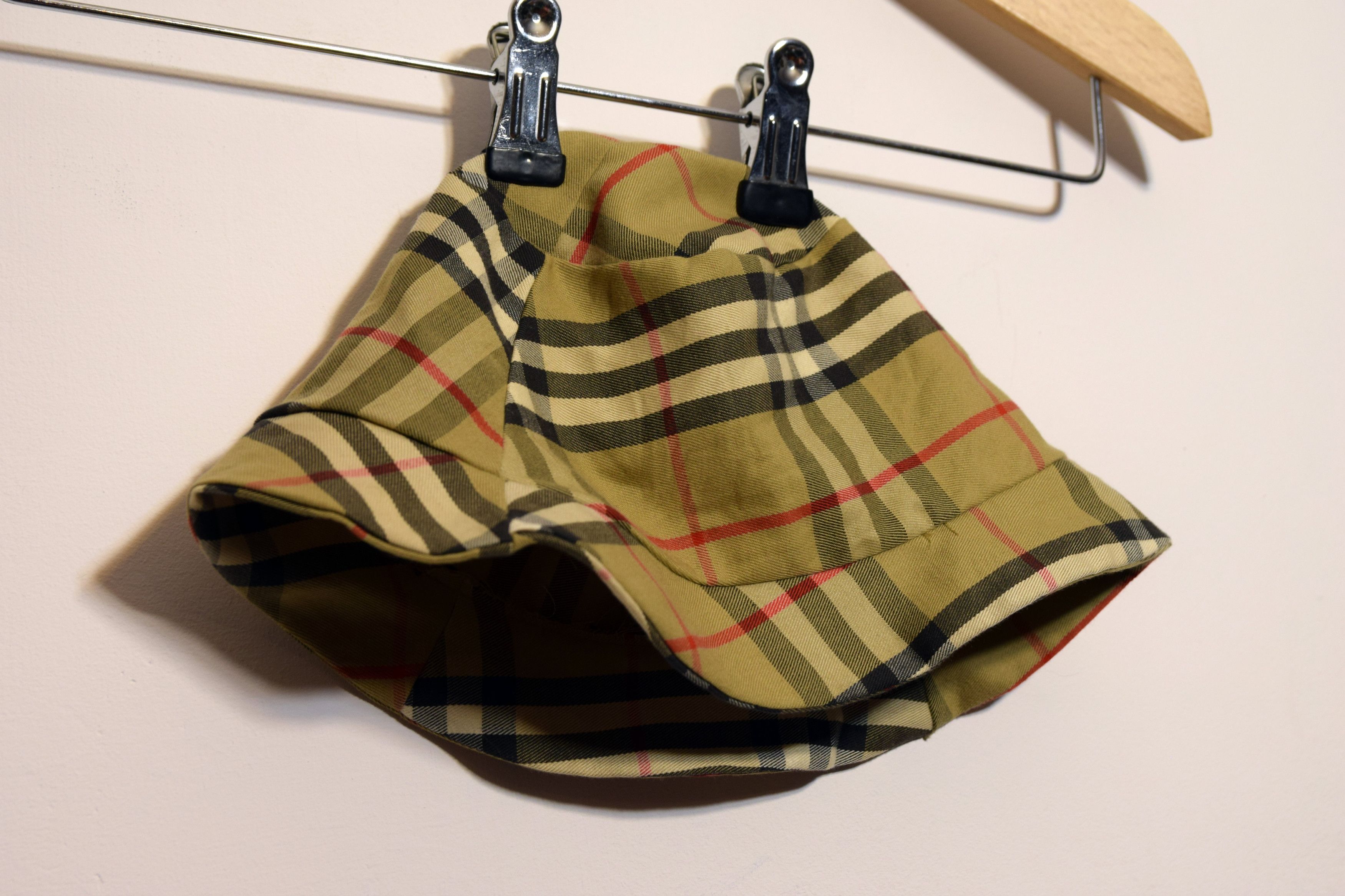 Burberry × Handmade Custom Nova Check Burberrys Bucket Hat M/L 57cm Size ONE SIZE - 3 Thumbnail