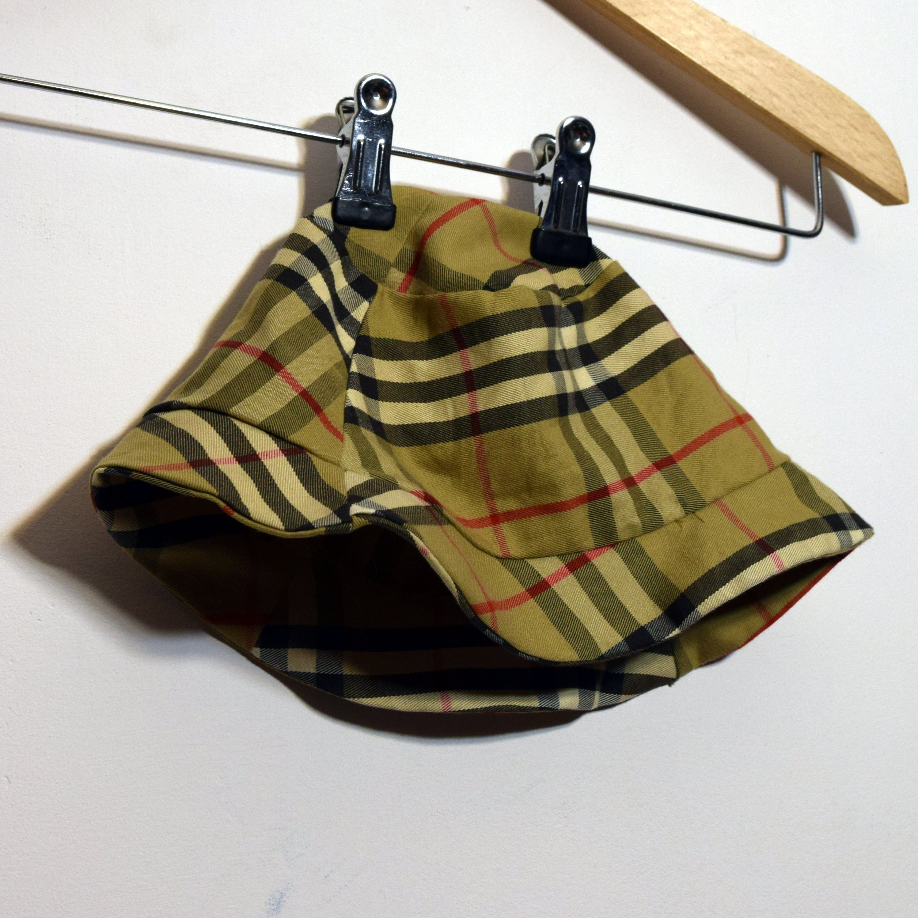Burberry × Handmade Custom Nova Check Burberrys Bucket Hat M/L 57cm Size ONE SIZE - 2 Thumbnail