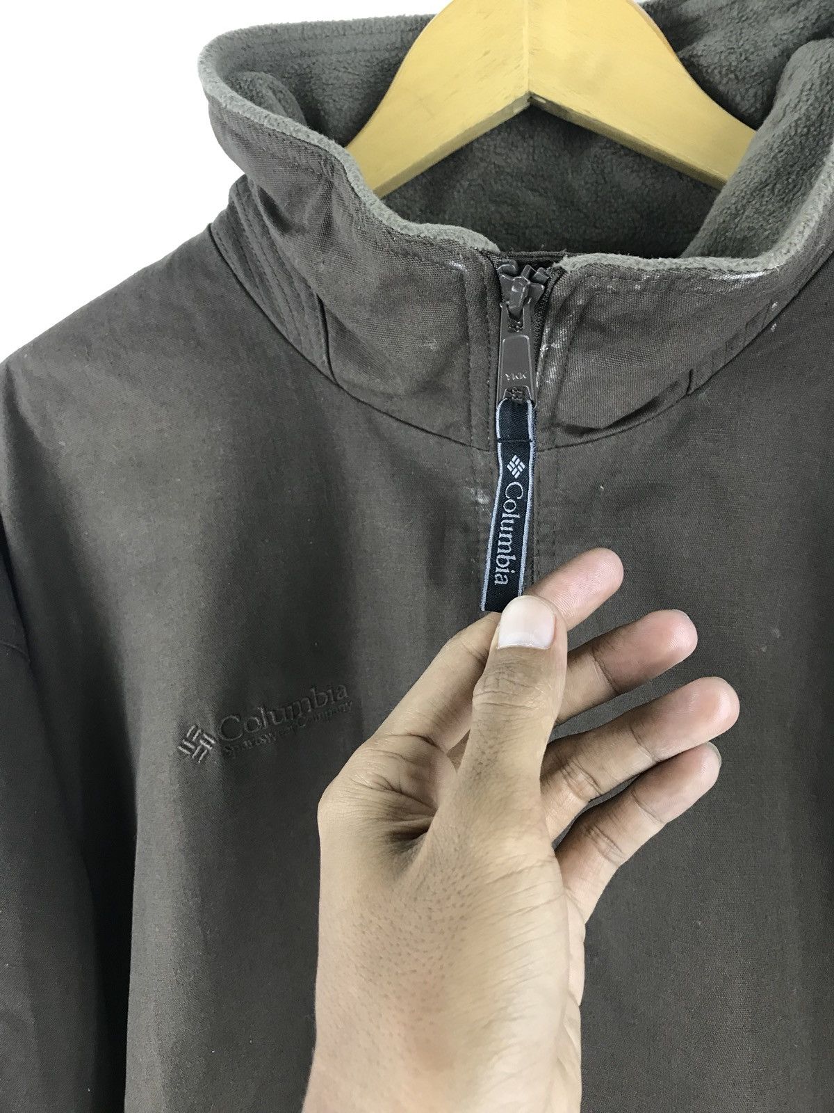 Columbia 🔥FINAL DROP🔥 💢 Columbia Brown Zip Up Jacket Size US L / EU 52-54 / 3 - 8 Thumbnail