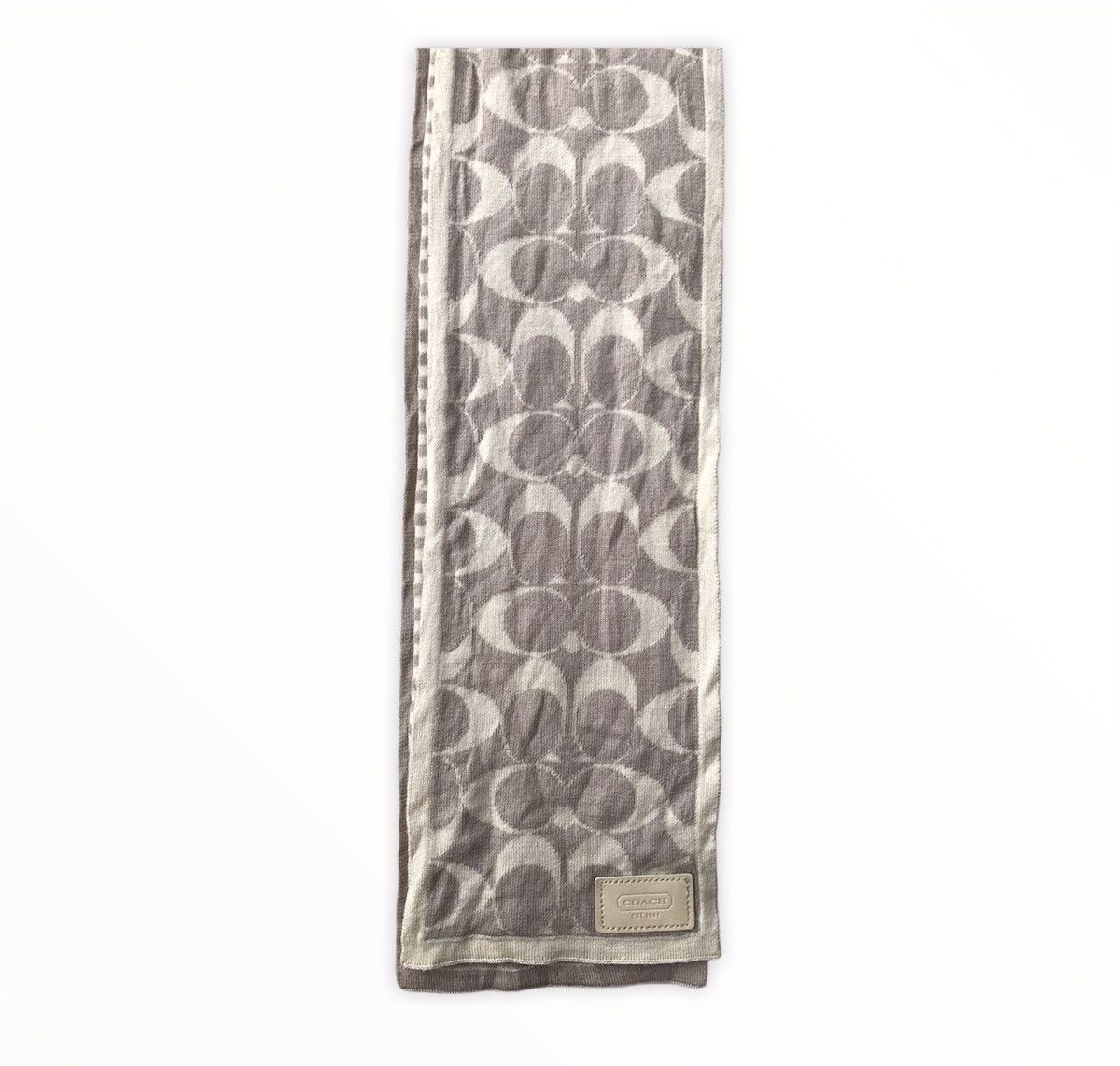 Coach Vintage Coach Muffler Scarf Fashion Size ONE SIZE - 17 Thumbnail