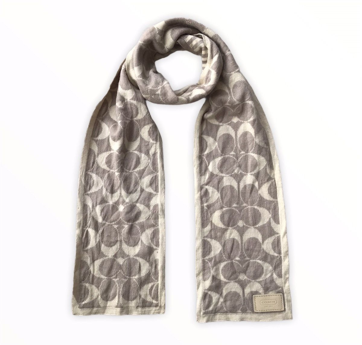 Coach Vintage Coach Muffler Scarf Fashion Size ONE SIZE - 8 Thumbnail