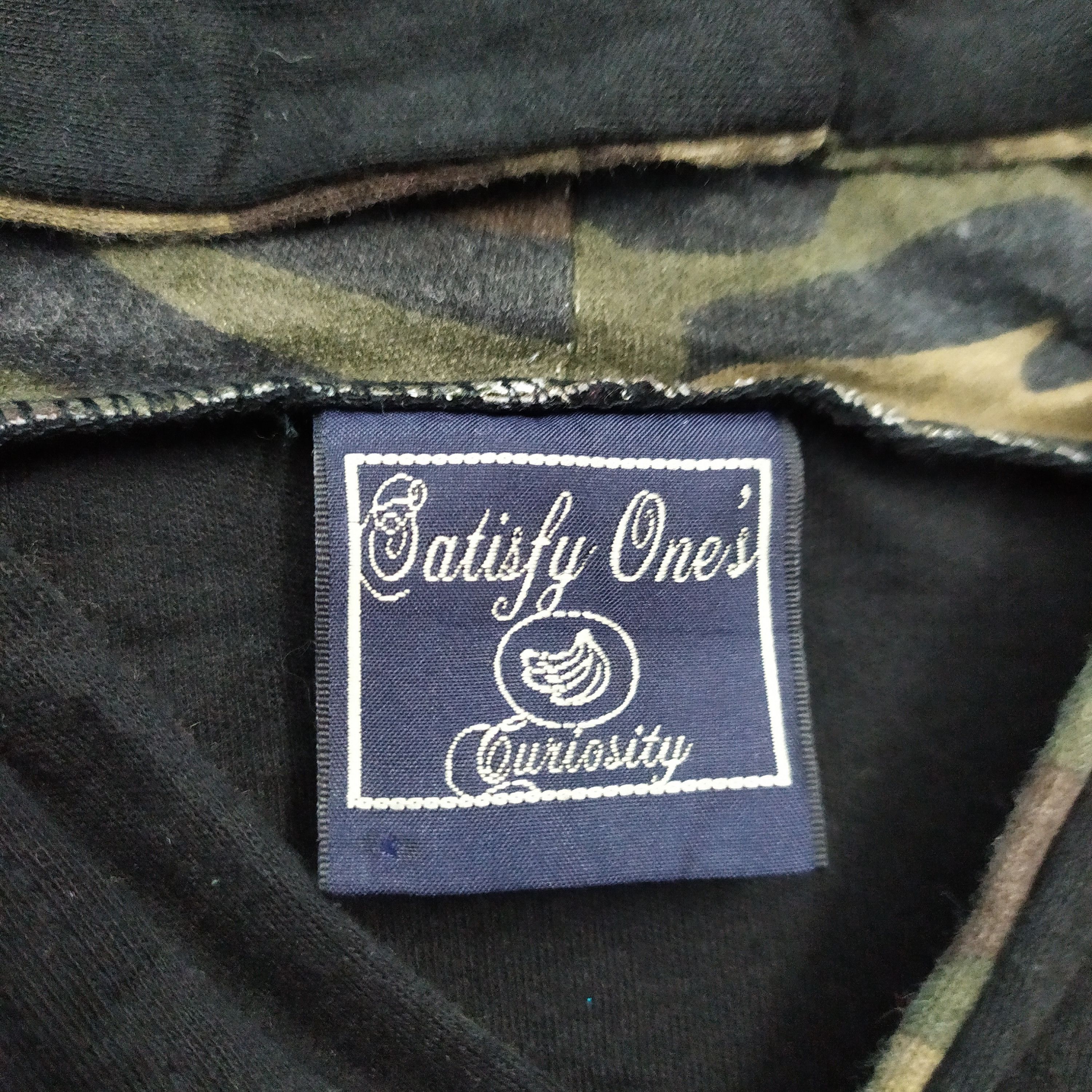 Other SATISFY ONE'S BEARD SWEATSHIRT HOODIES BLACK CAMO Size US L / EU 52-54 / 3 - 5 Thumbnail