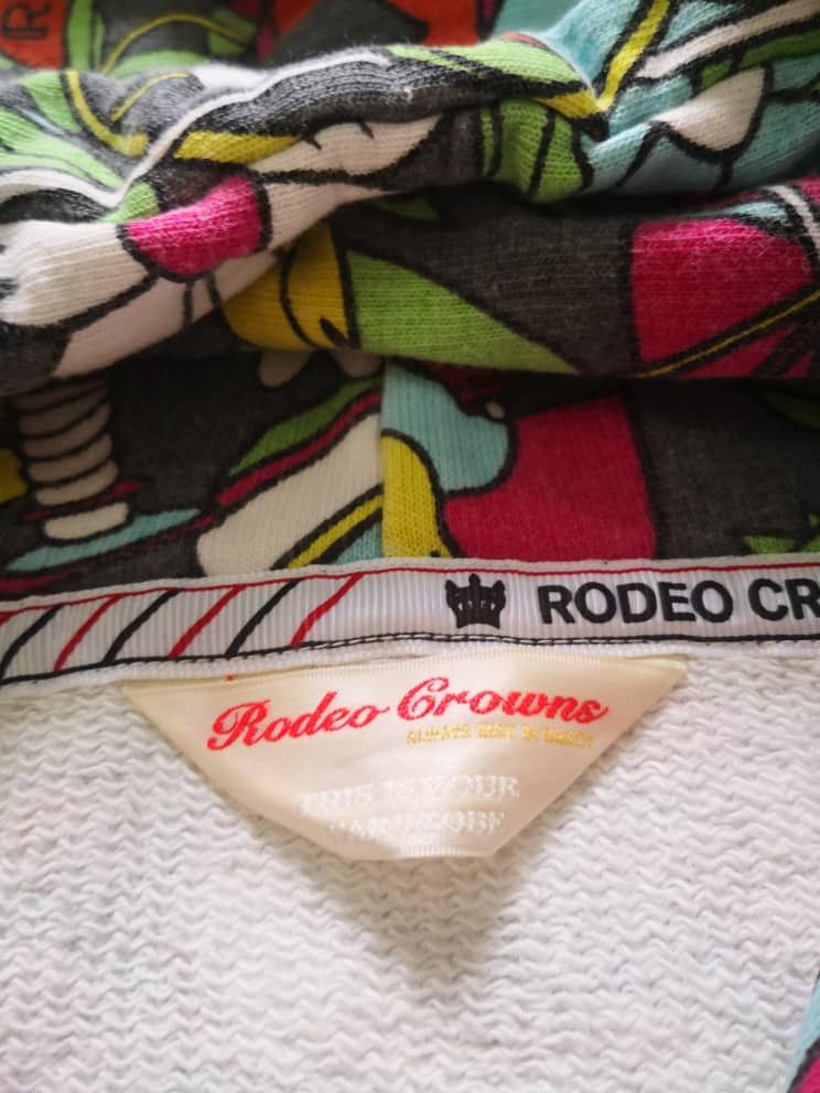 Japanese Brand Rodeo Crown Fullprint Hoodie Size US L / EU 52-54 / 3 - 4 Thumbnail