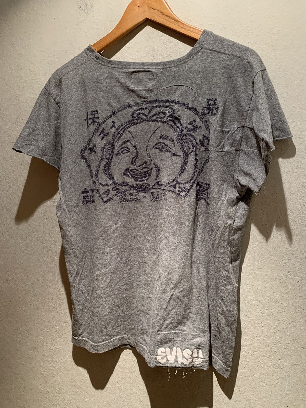 Designer × Evisu *RARE* Evisu Chain Stitched Embroidered Italy Made Shirt M/L Size US M / EU 48-50 / 2 - 1 Thumbnail