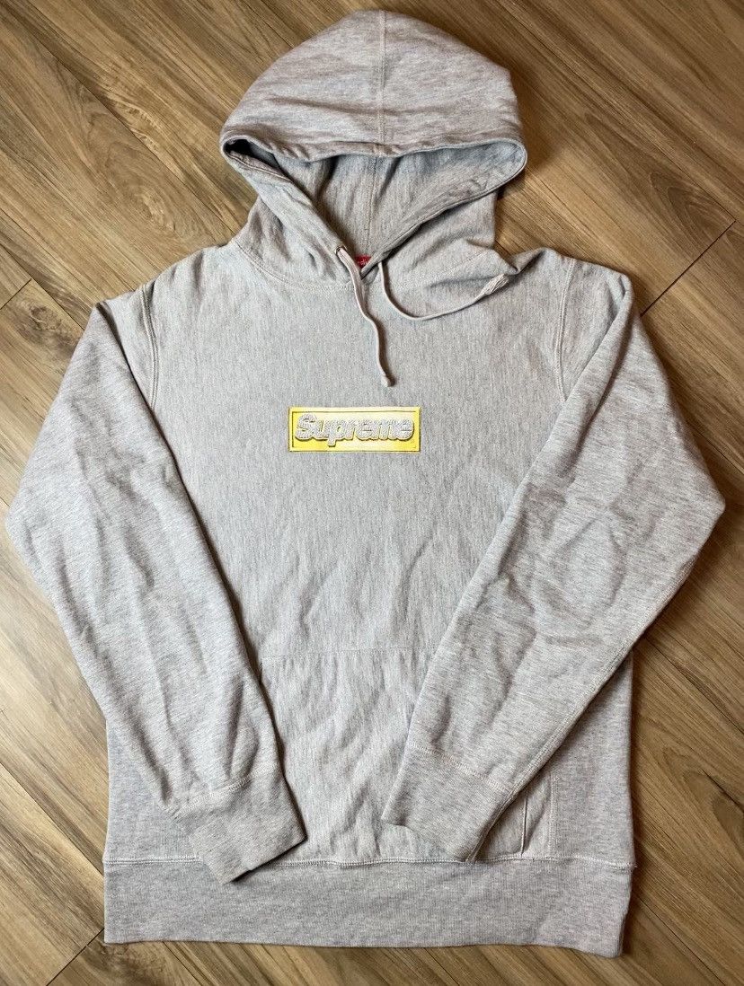 Supreme × Vintage Supreme 2013 Bling Box Logo Hoodie OG Size US M / EU 48-50 / 2 - 2 Thumbnail