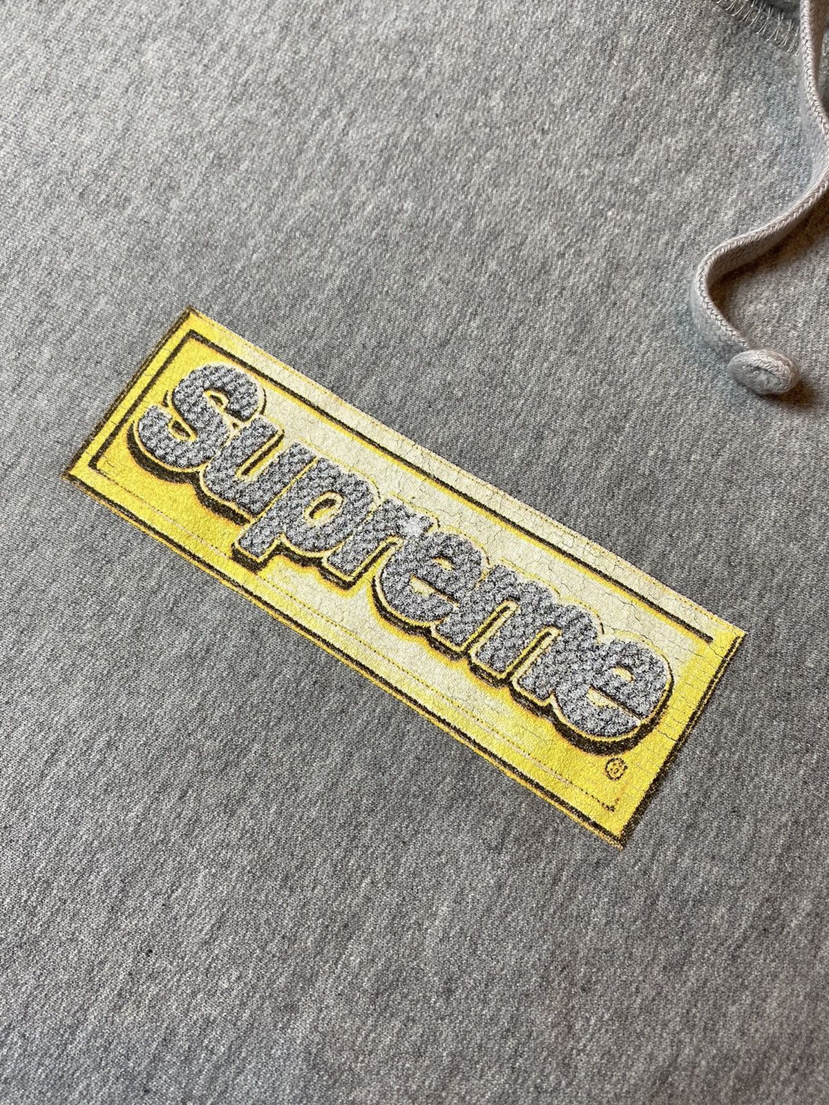 Supreme × Vintage Supreme 2013 Bling Box Logo Hoodie OG Size US M / EU 48-50 / 2 - 3 Thumbnail